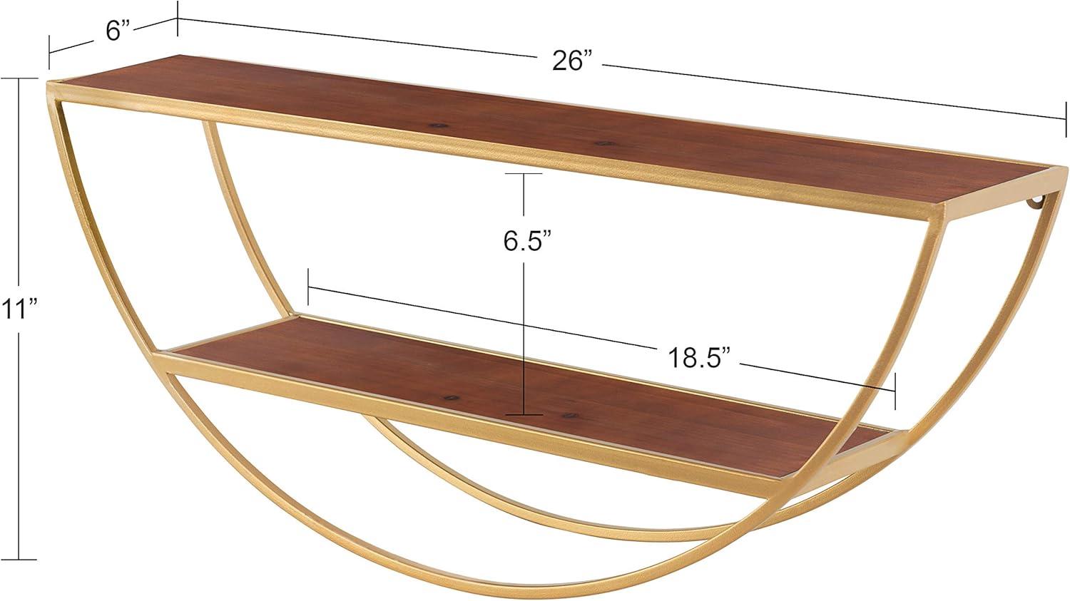 Calib 2 Piece Accent Shelf