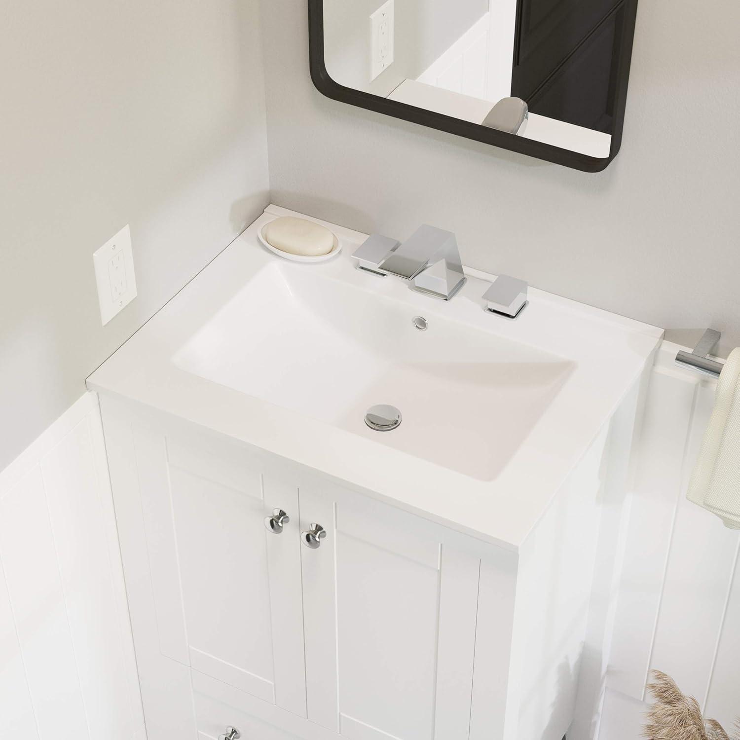 Ceramic 24" Single Bathroom Vanity Top