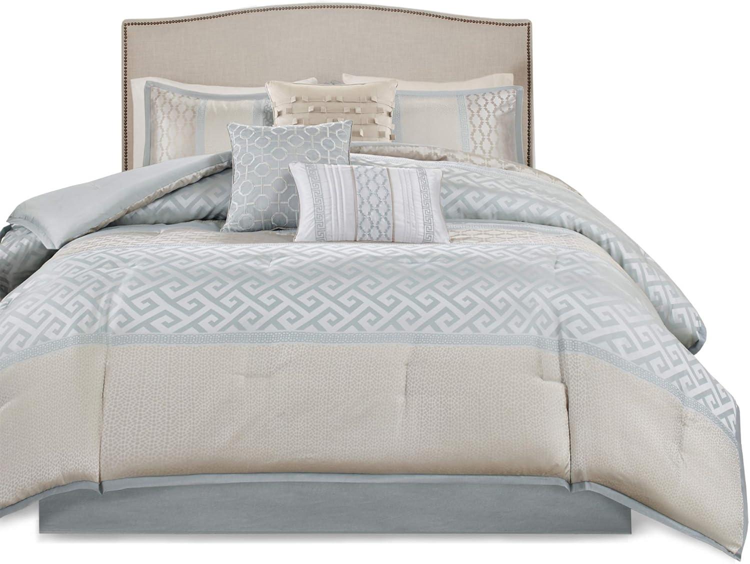 Bennett 7 Piece Jacquard Comforter Set