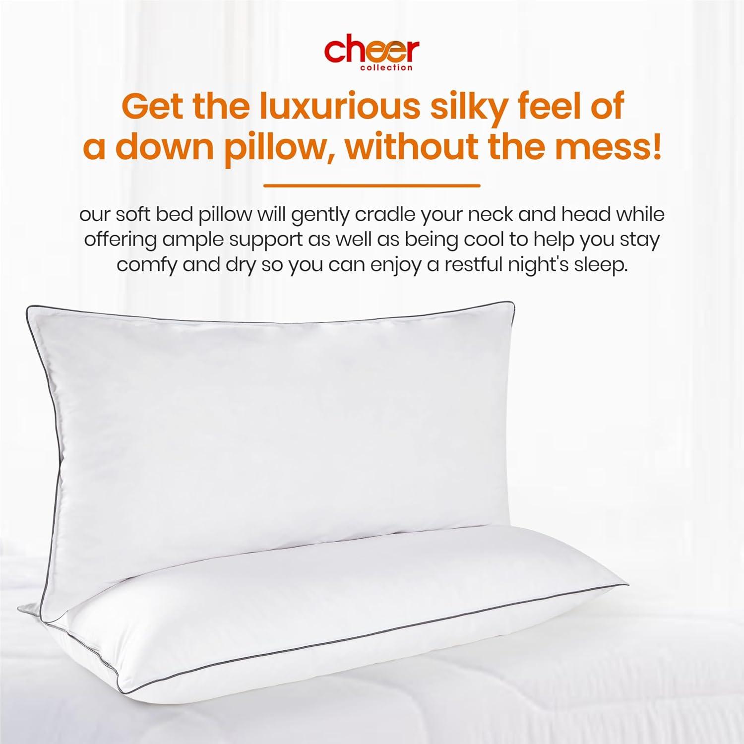 Cheer Collection Fiber Medium Pillow