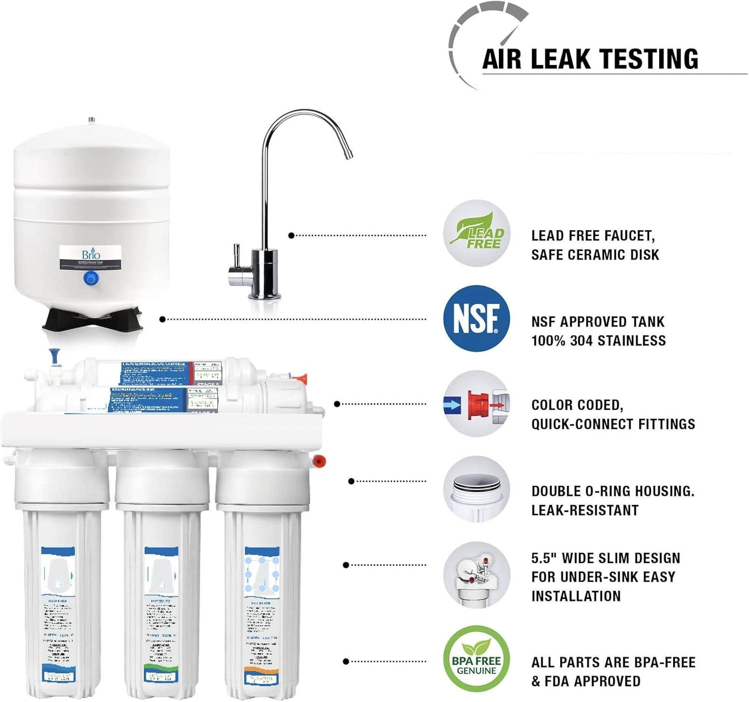 6 Stage ALKALINE pH Plus & ORP Negative Reverse Osmosis Drinking Water Filtration System | 75 GPD