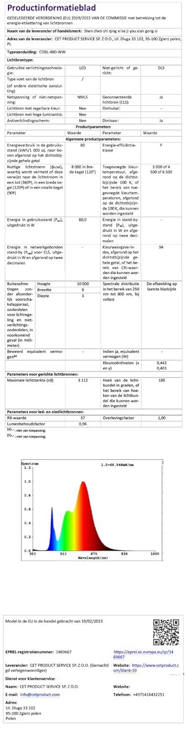 10M/32.8ft 24V COB LED Strip Light Waterproof IP65 Natural White 4000K Uniform Glow 3840LEDs CRI 93+ Flexible LED Tape Lights for DIY Cabinet Bedroom Kitchen Home Decor(No Power Supply)