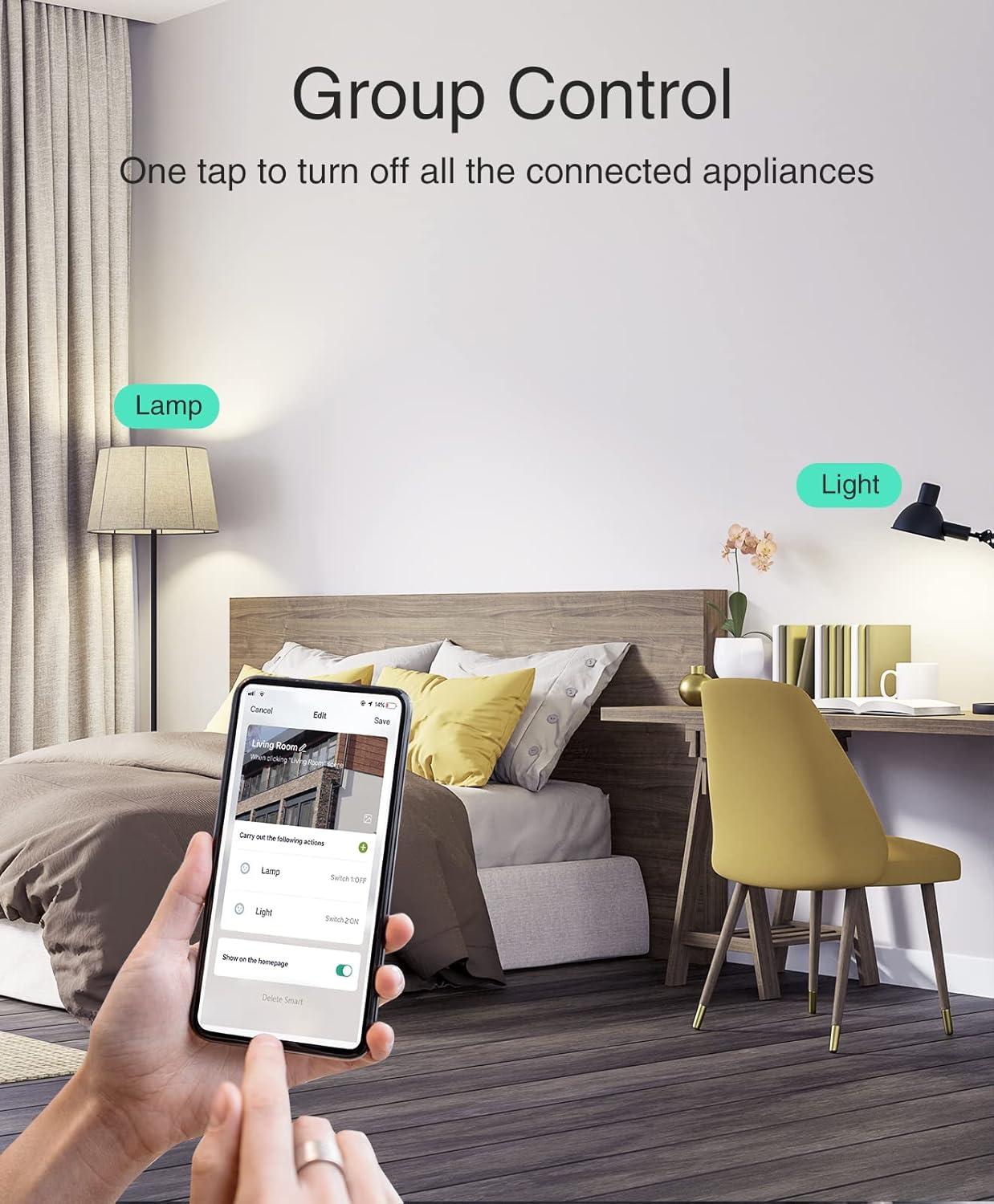 GHome Smart Mini Wi-Fi Plug with Voice Control