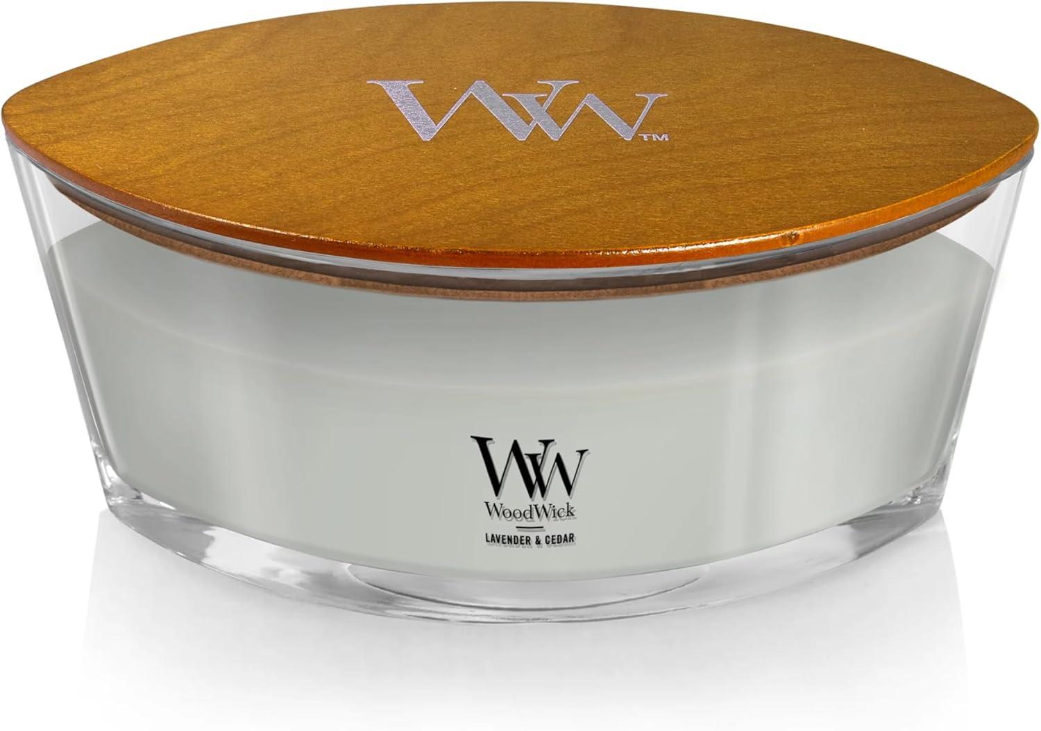 WoodWick Lavender & Cedar - Ellipse Candle