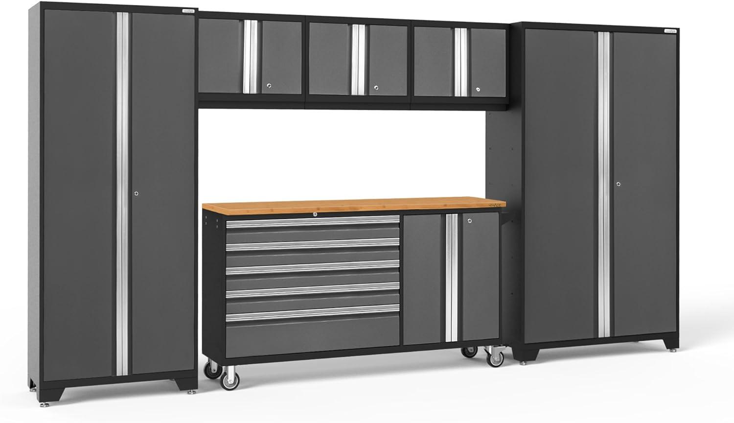 NewAge Products Bold Series 6 Piece Storage Cabinet Set