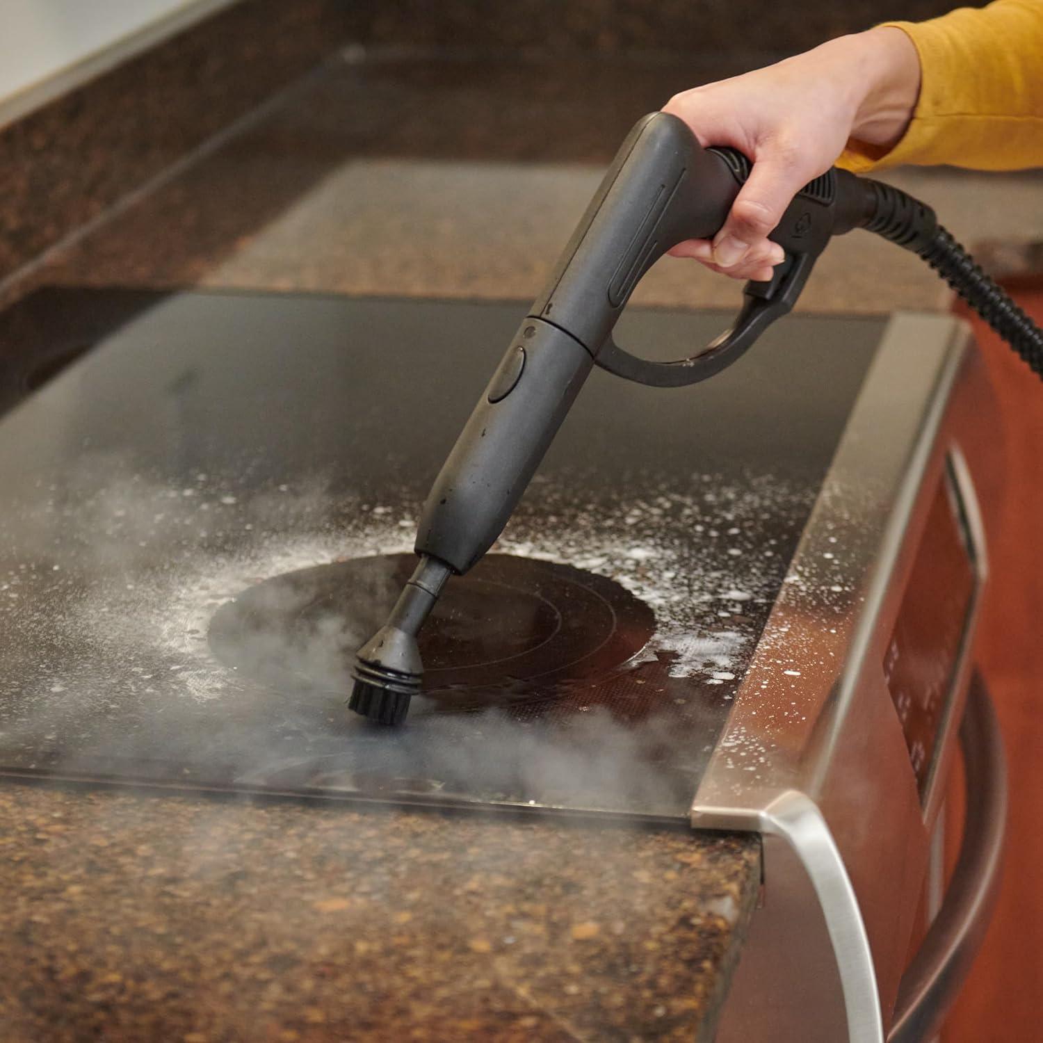 Wagner 925e Elite Steam Cleaner with 20 Accessories: Electric Floor Steamer, Multipurpose, Lightweight, Yellow