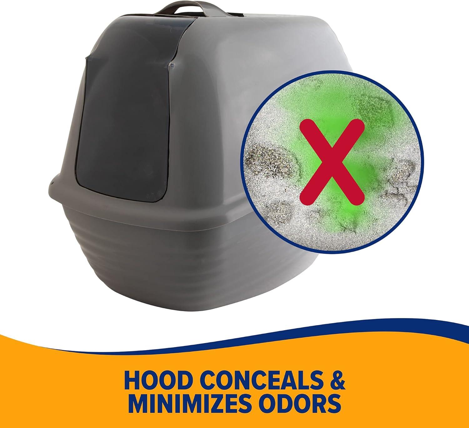 Arm & Hammer® Plastic Enclosed Litter Box