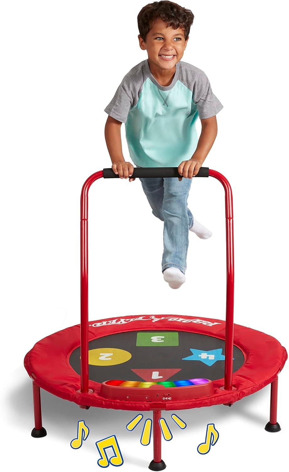 Game Time Interactive Kids' Trampoline with Lights  Sounds