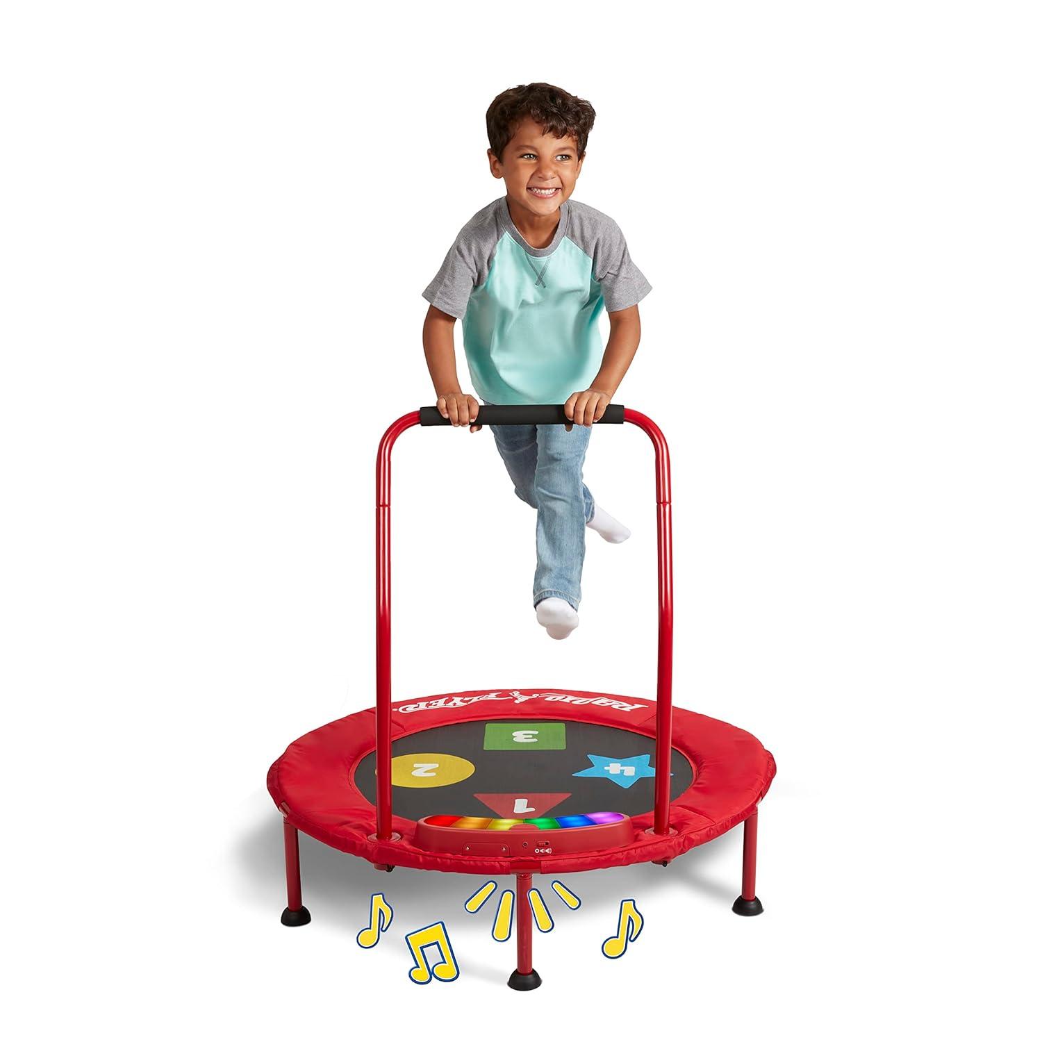 Game Time Interactive Kids' Trampoline with Lights  Sounds