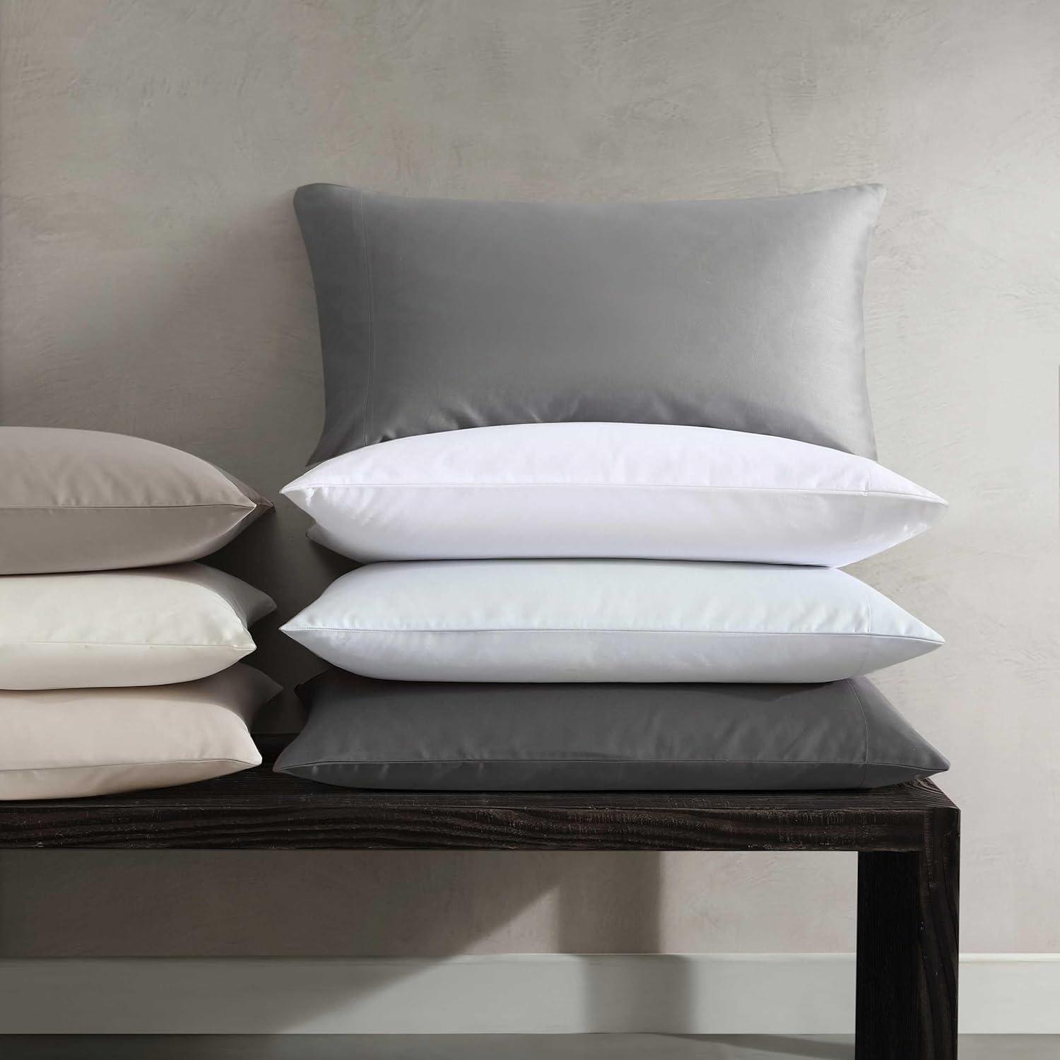 Vera Wang Puckered Texture Vera Wang T800 Sateen Solid CVC Sheet Set