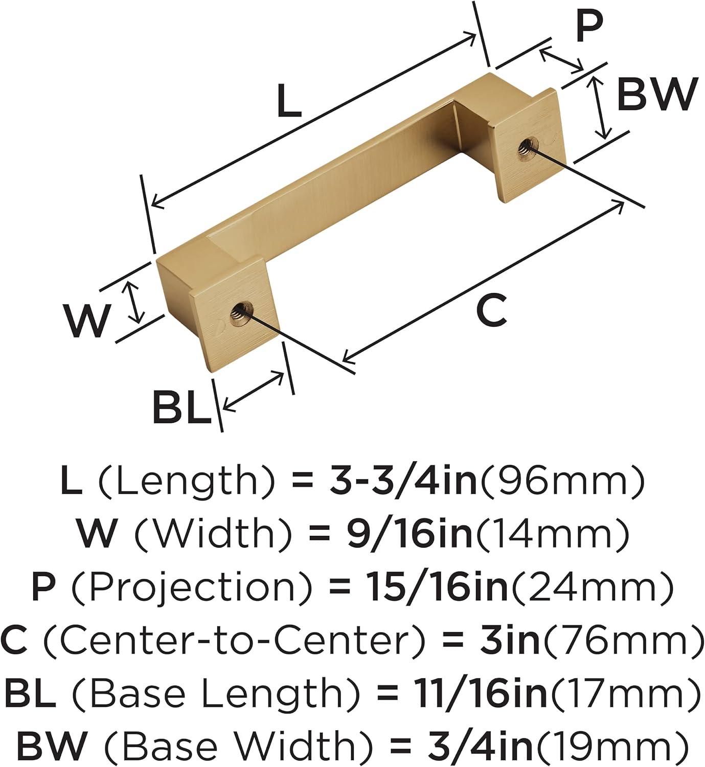 3" Center to Center Bar Pull