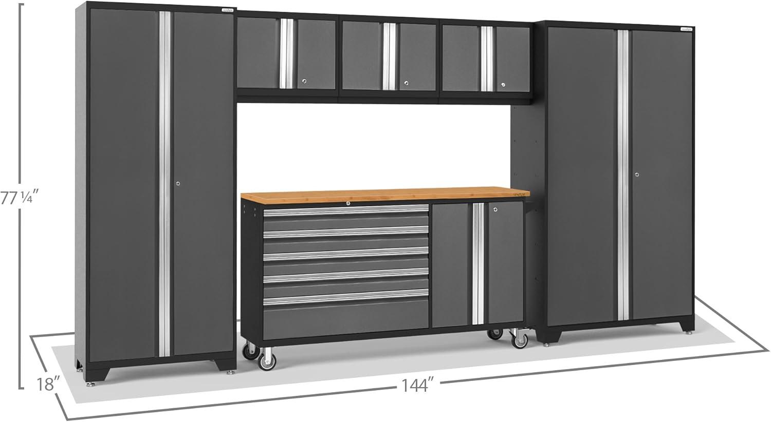 NewAge Products Bold Series 6 Piece Storage Cabinet Set