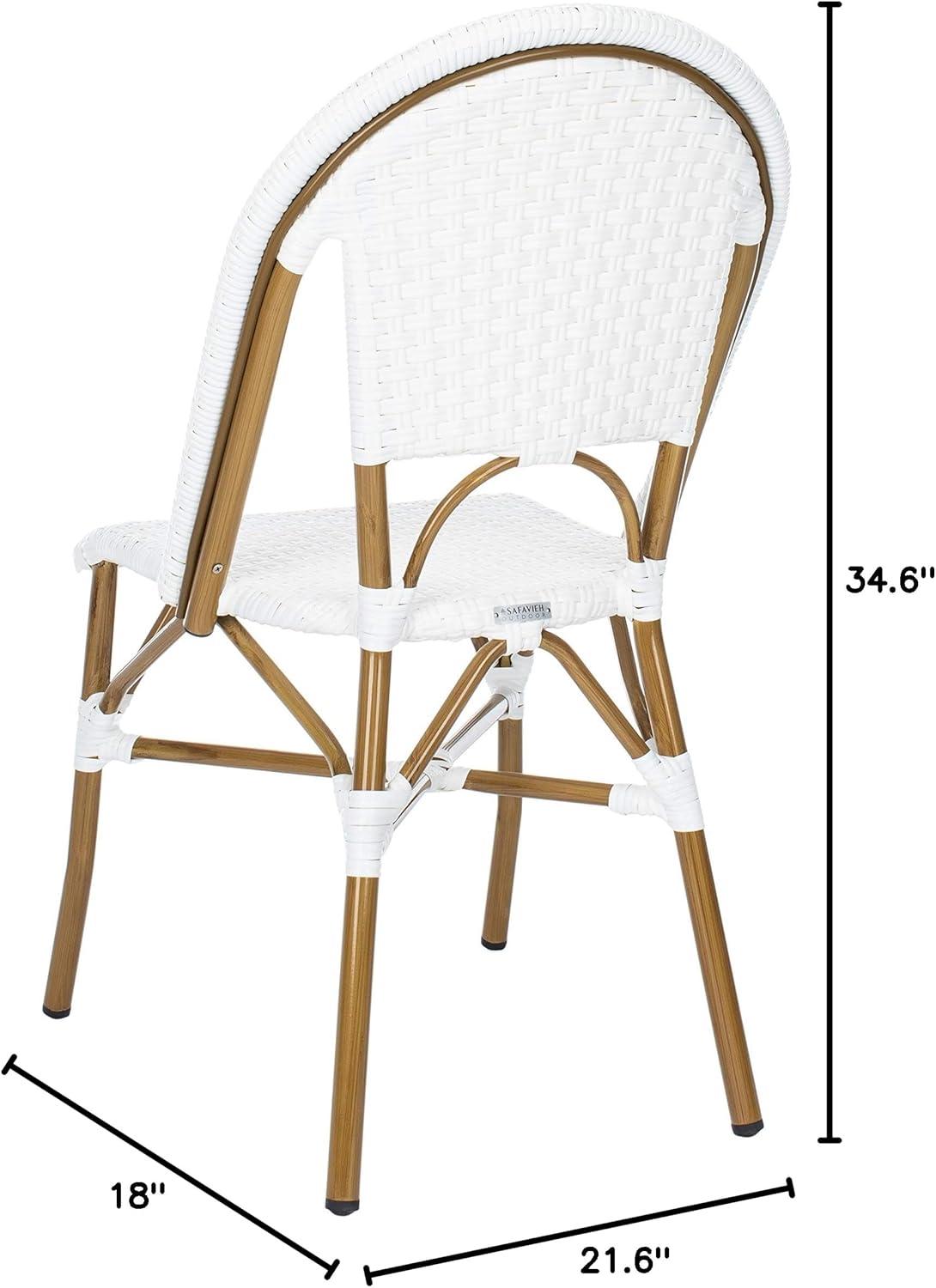 Salcha Indoor Outdoor French Bistro Side Chair (Set of 2)  - Safavieh