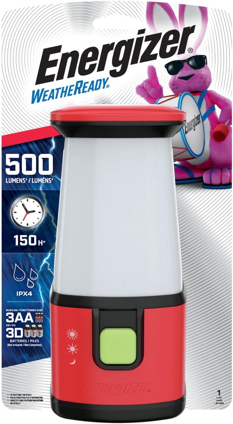 Energizer Red and Black 360 Degree LED Emergency Lantern