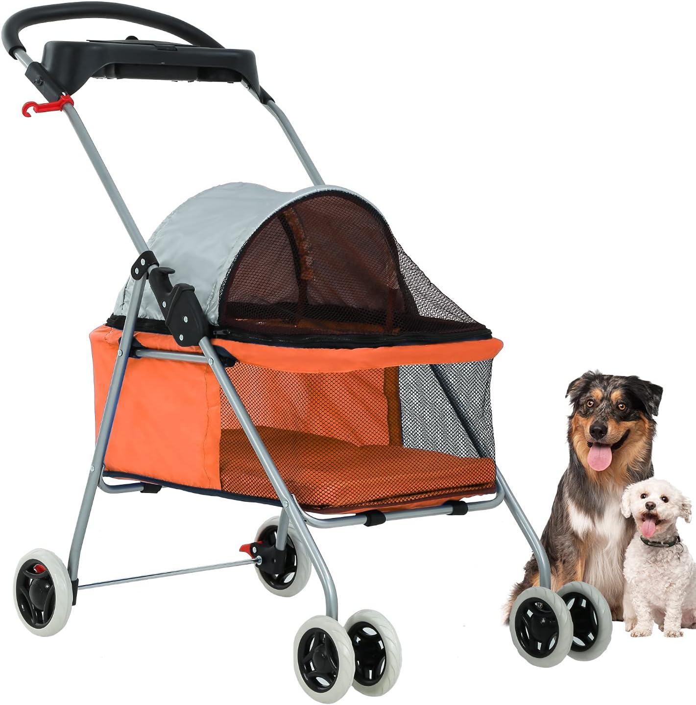 BestPet Foldable Pet Jogger Stroller