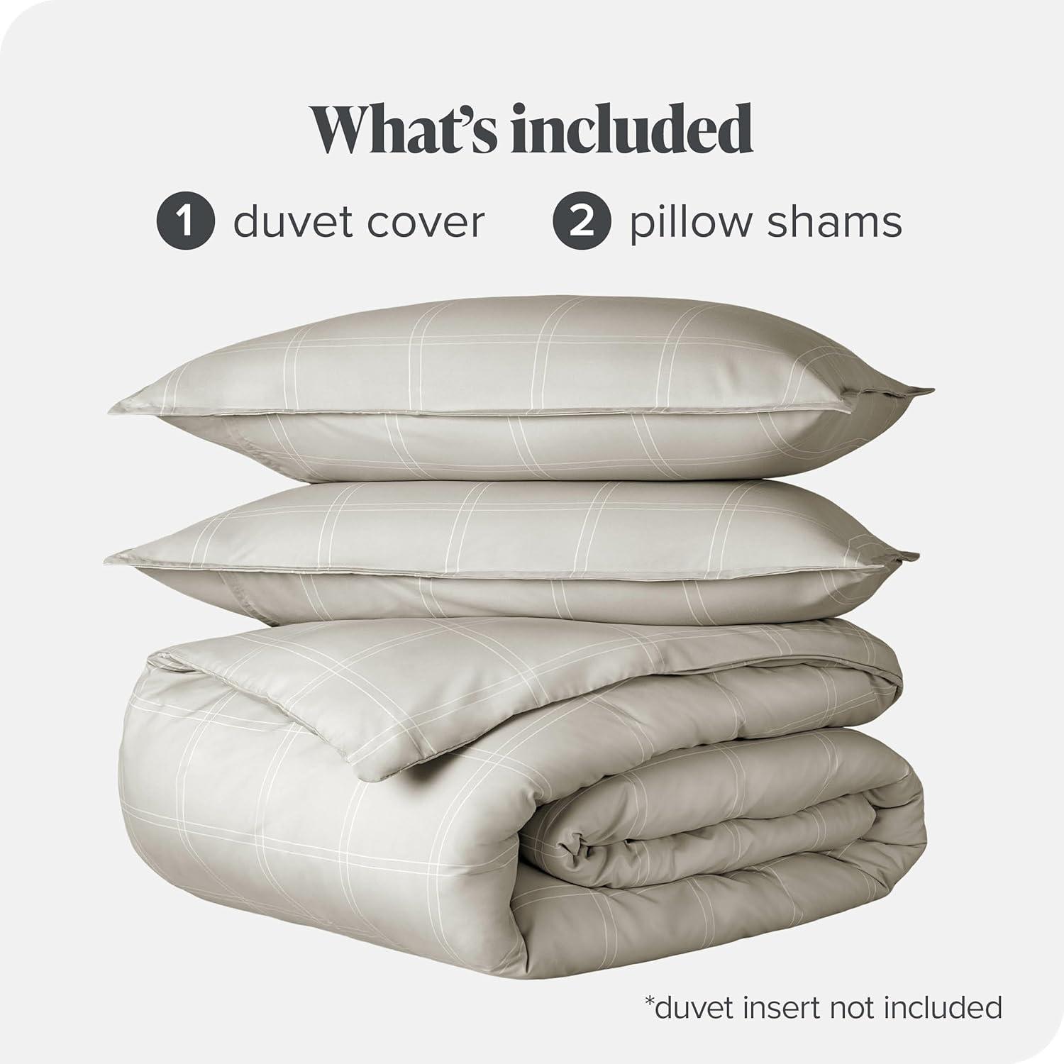 Double Brushed Duvet Set - Ultra-Soft, Easy Care by Bare Home