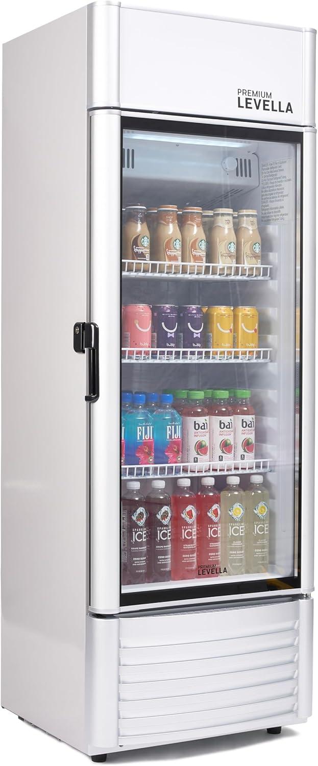 Silver Energy Star Single Door Beverage Refrigerator