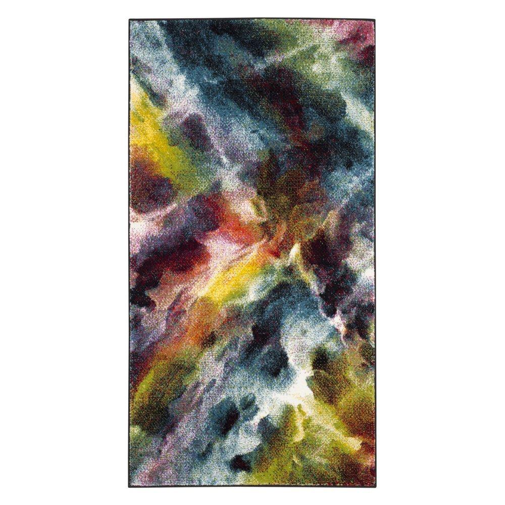 Galaxy GAL110 Power Loomed Indoor Runner - Multi - 2'7"x5' - Safavieh
