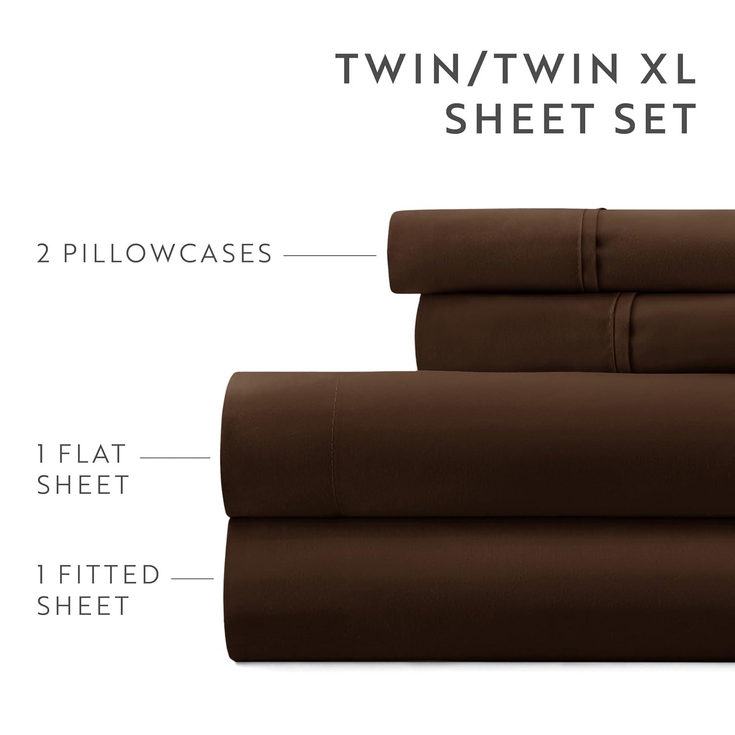 Simply Soft 6-Piece Wrinkle Free Microfiber Sheet Set with 16" Deep Pockets!