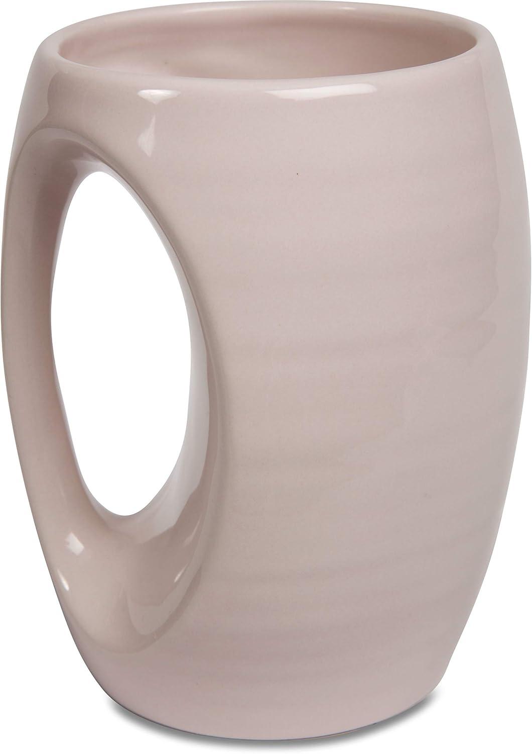 Pavilion - I Always Wished for a Friend Like You Pink Ceramic Hand Warmer Mug