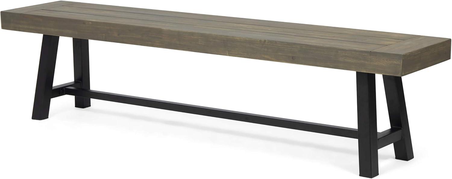 Nedlands Acacia Wood Outdoor Bench