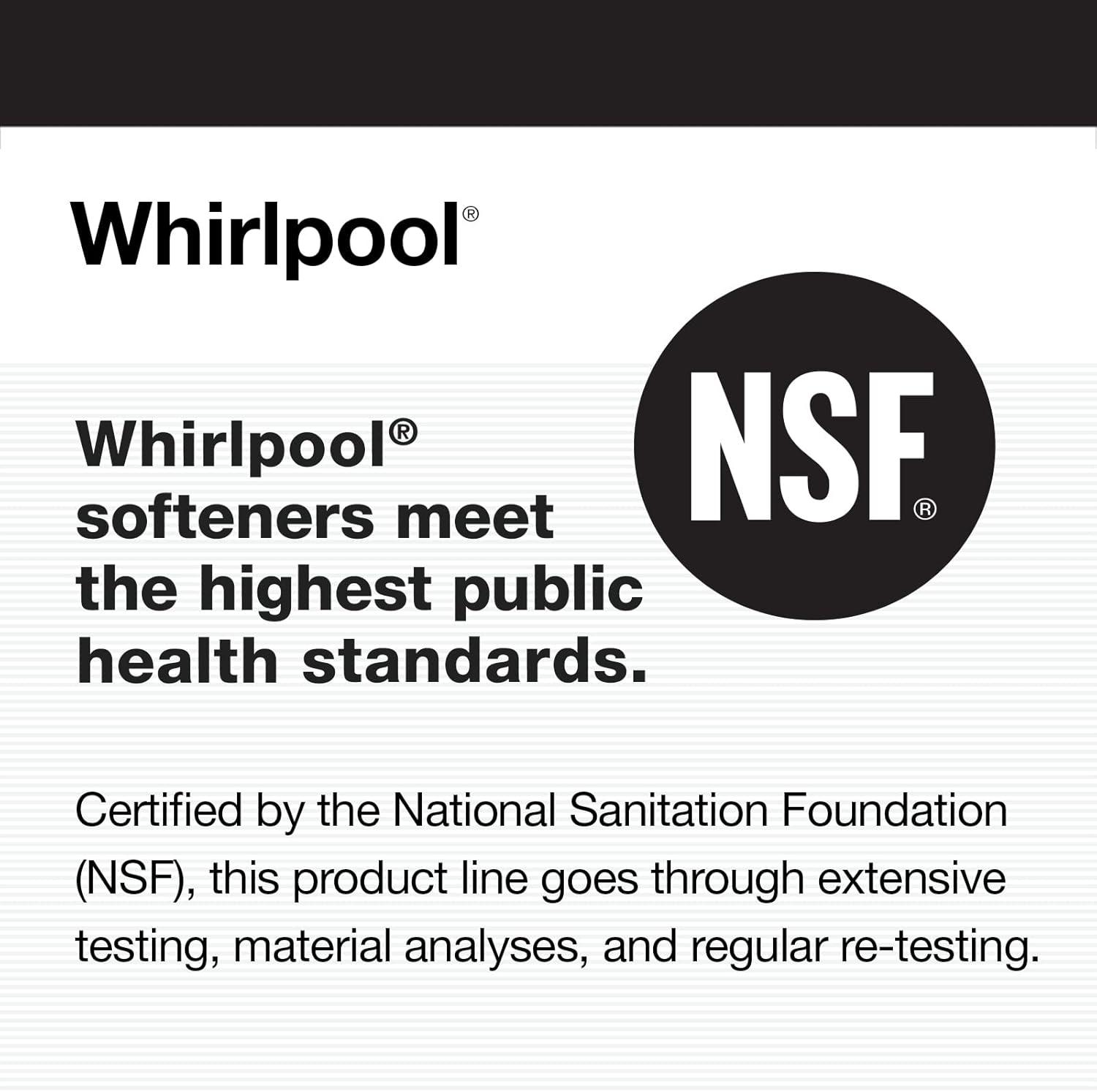Whirlpool Pro Series 31000 -Grain Water softener/conditioner/filtration system
