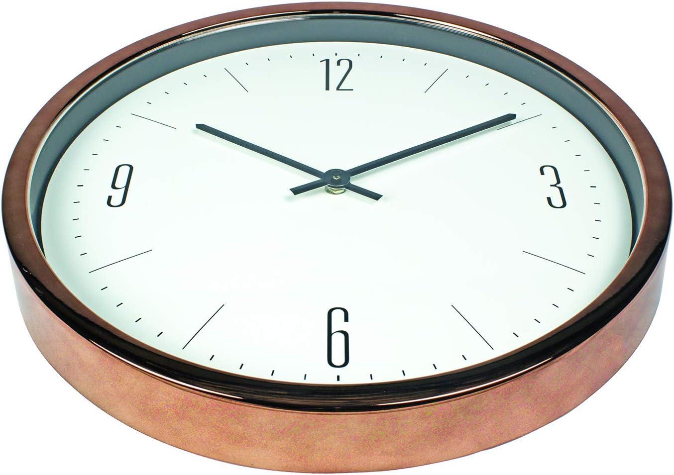 Poolmaster 16" Bronze Contemporary Clock