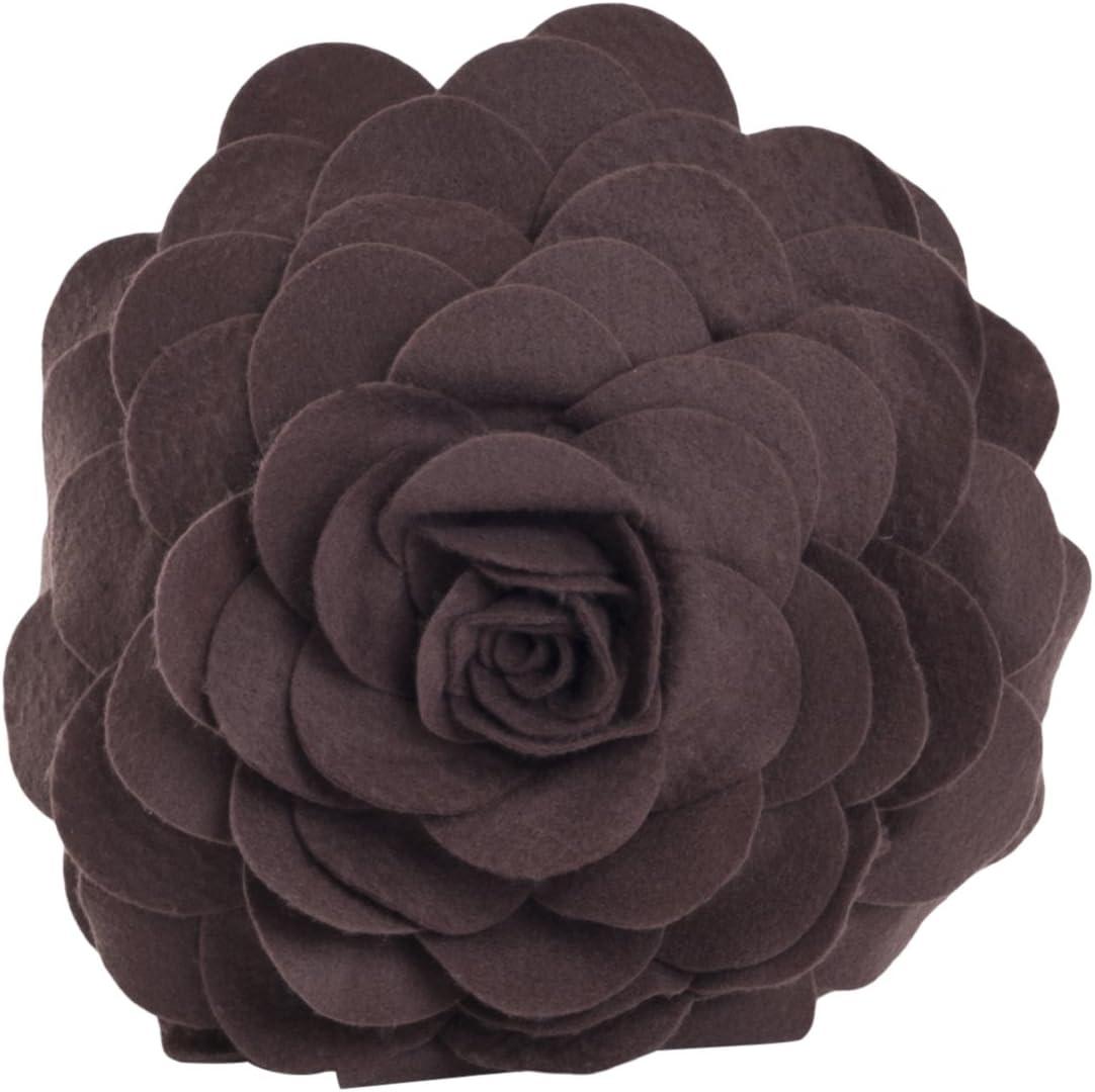 Saro Lifestyle Fleur De Jardin Poly Filled Throw Pillow