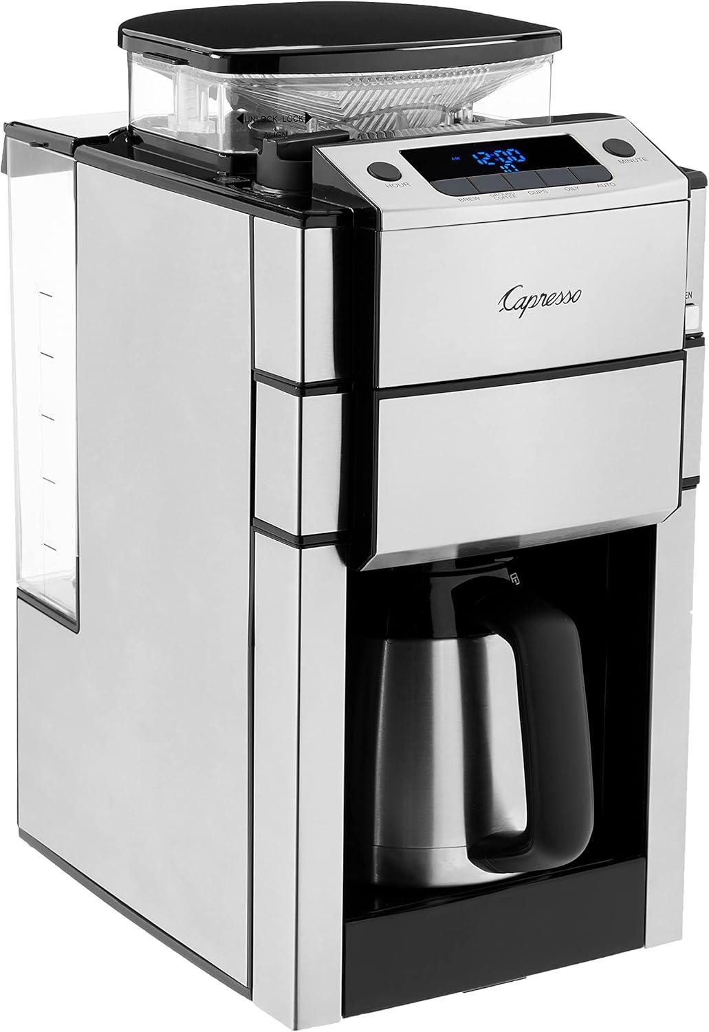 Capresso CoffeeTEAM Pro Plus 10-Cup Coffee Maker with Thermal Carafe