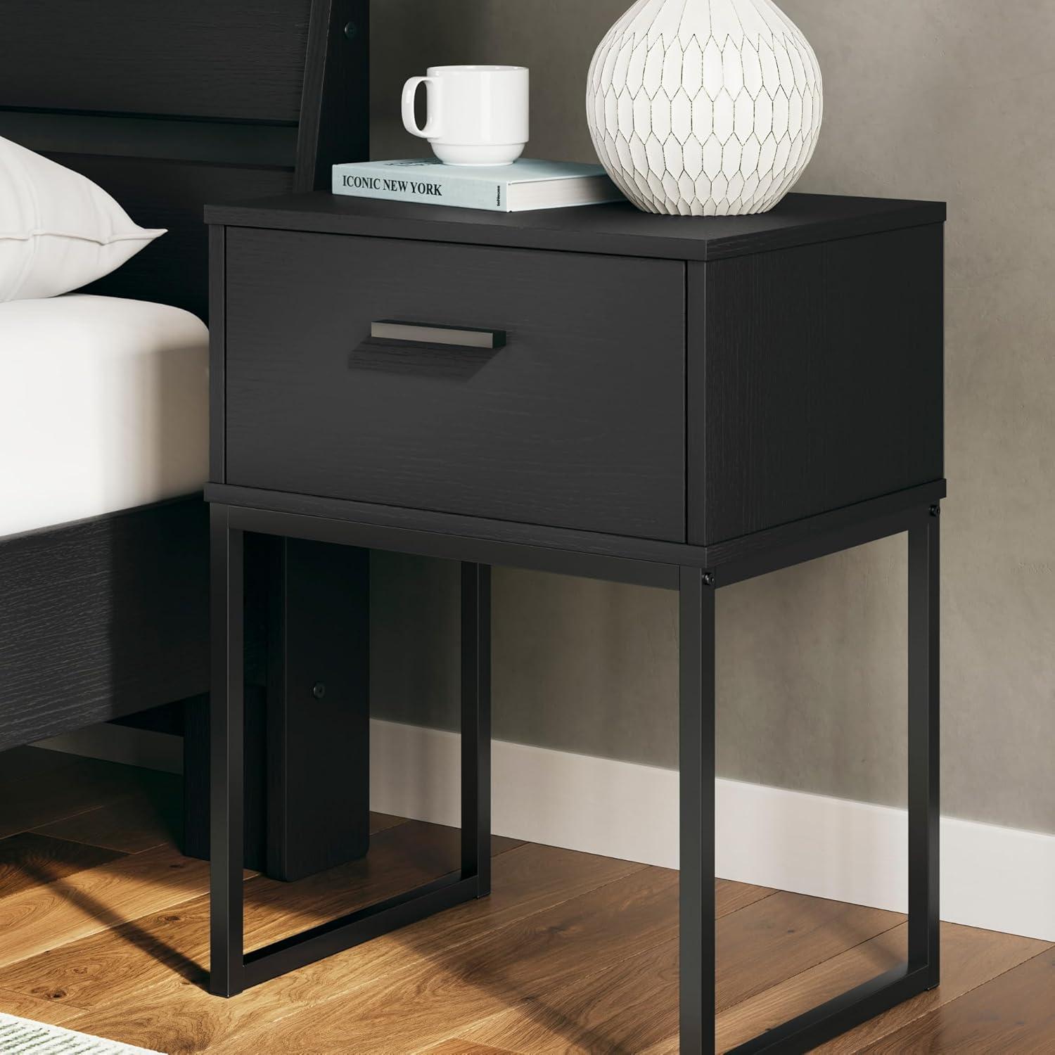 Highland Dunes Aneli 19.63'' W Metal Nightstand