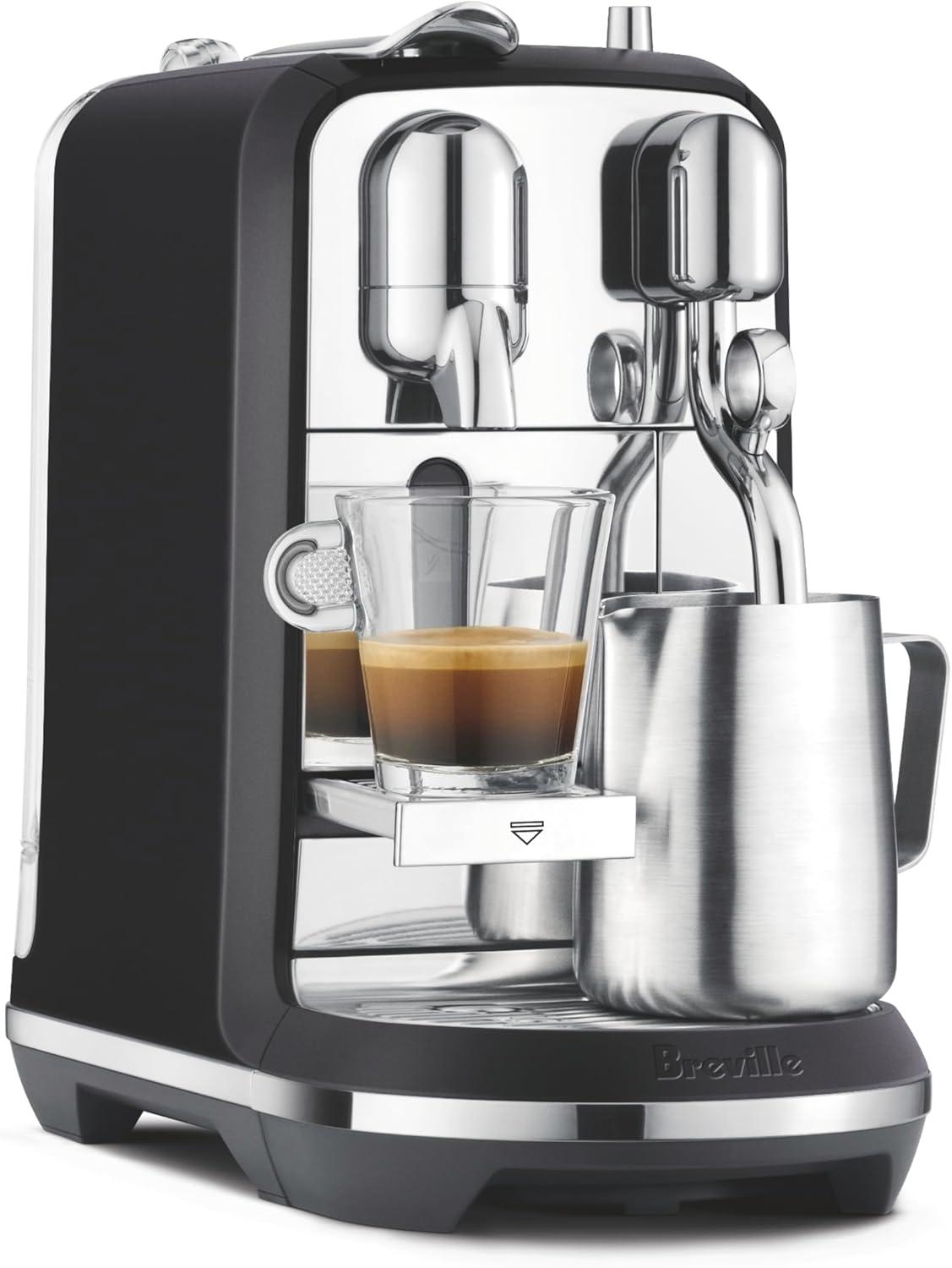 Nespresso ® by Breville ® Creatista ® Plus Espresso Machine in Black Truffle