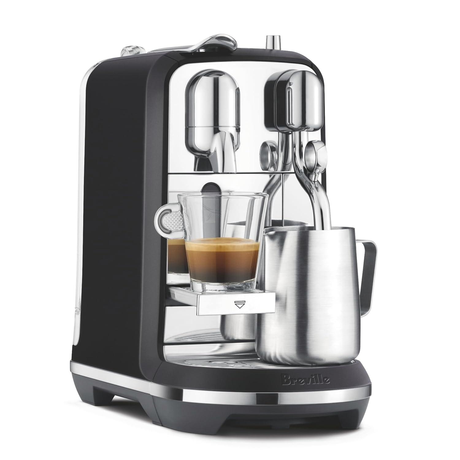 Nespresso ® by Breville ® Creatista ® Plus Espresso Machine in Black Truffle