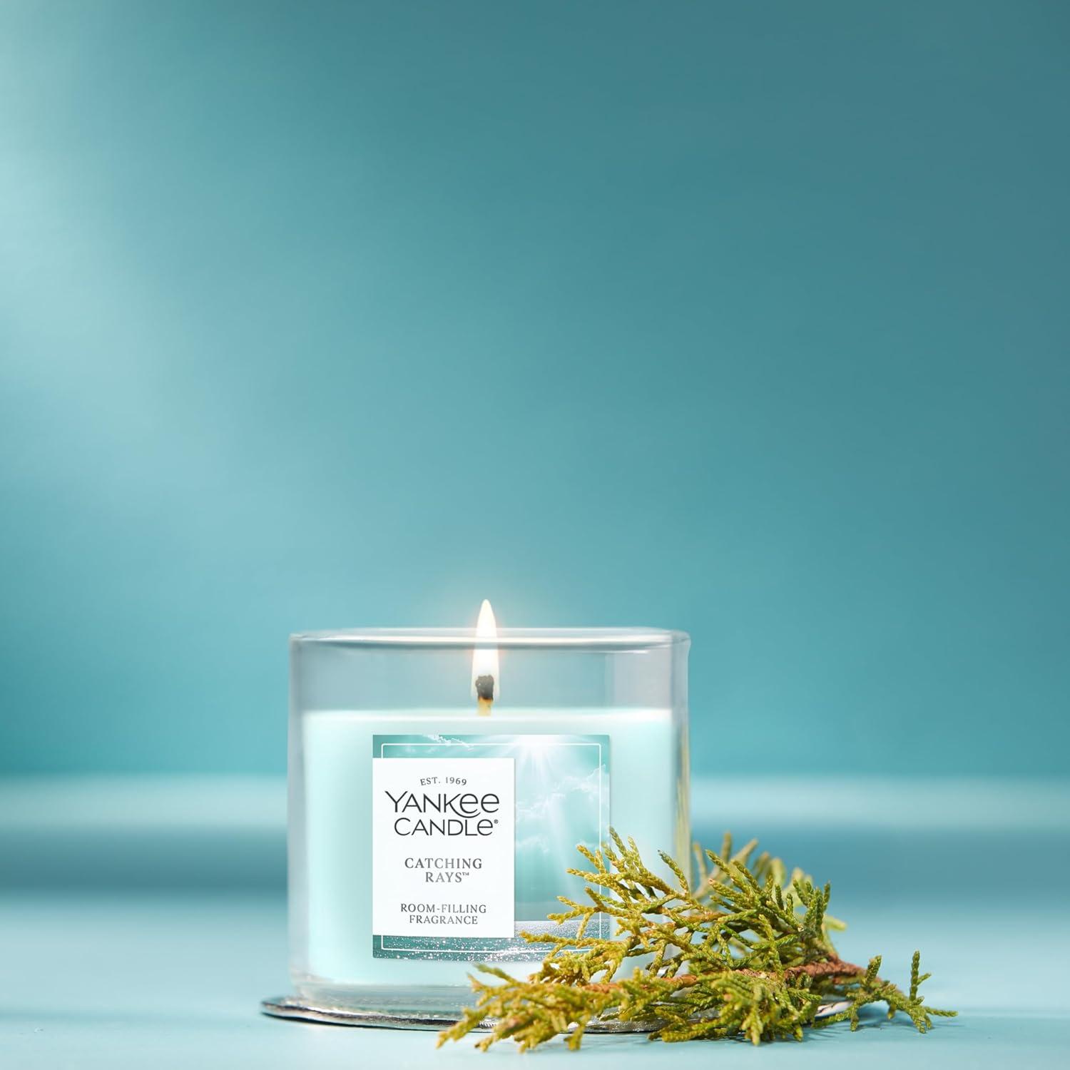 Catching Rays Blue Soy Small Tumbler Candle