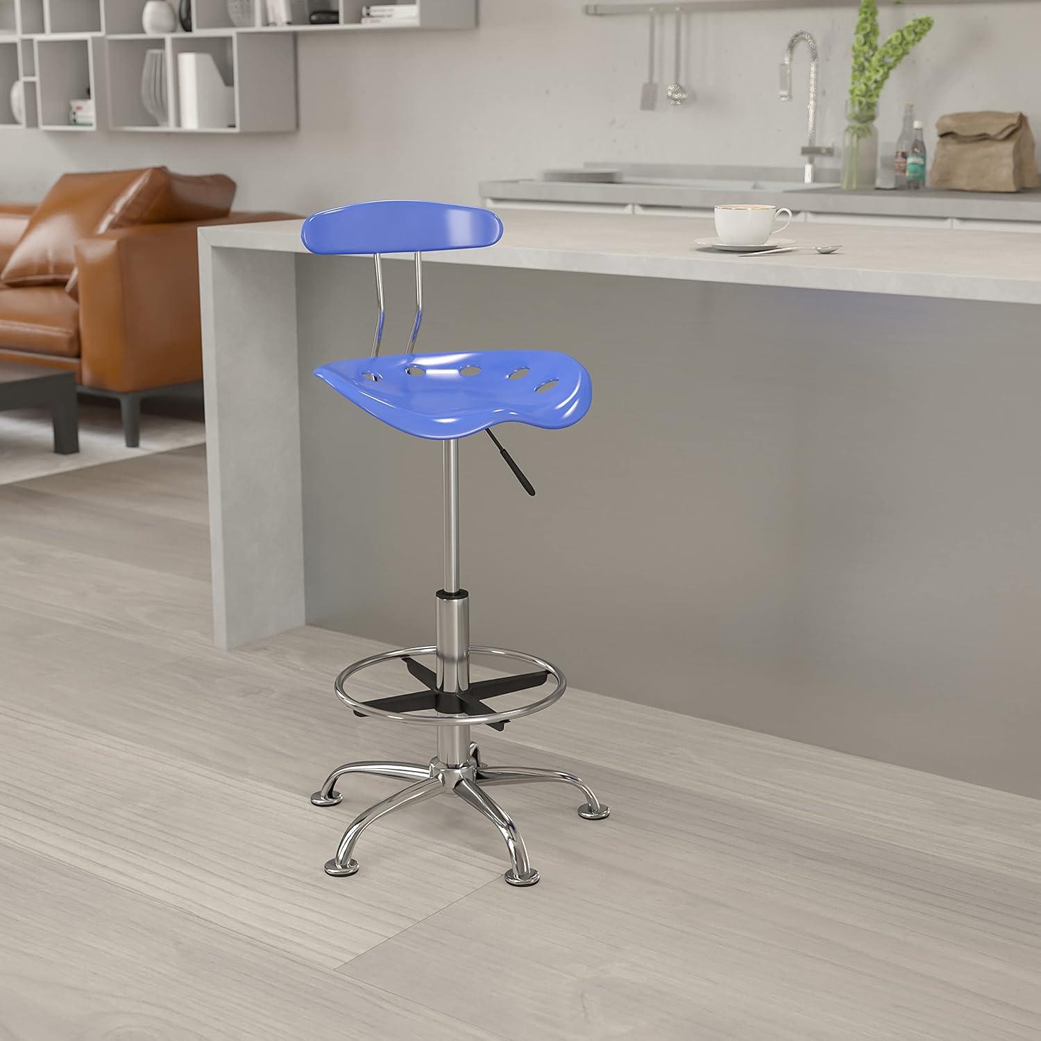 Monroe Adjustable Height Swivel Bar Stool