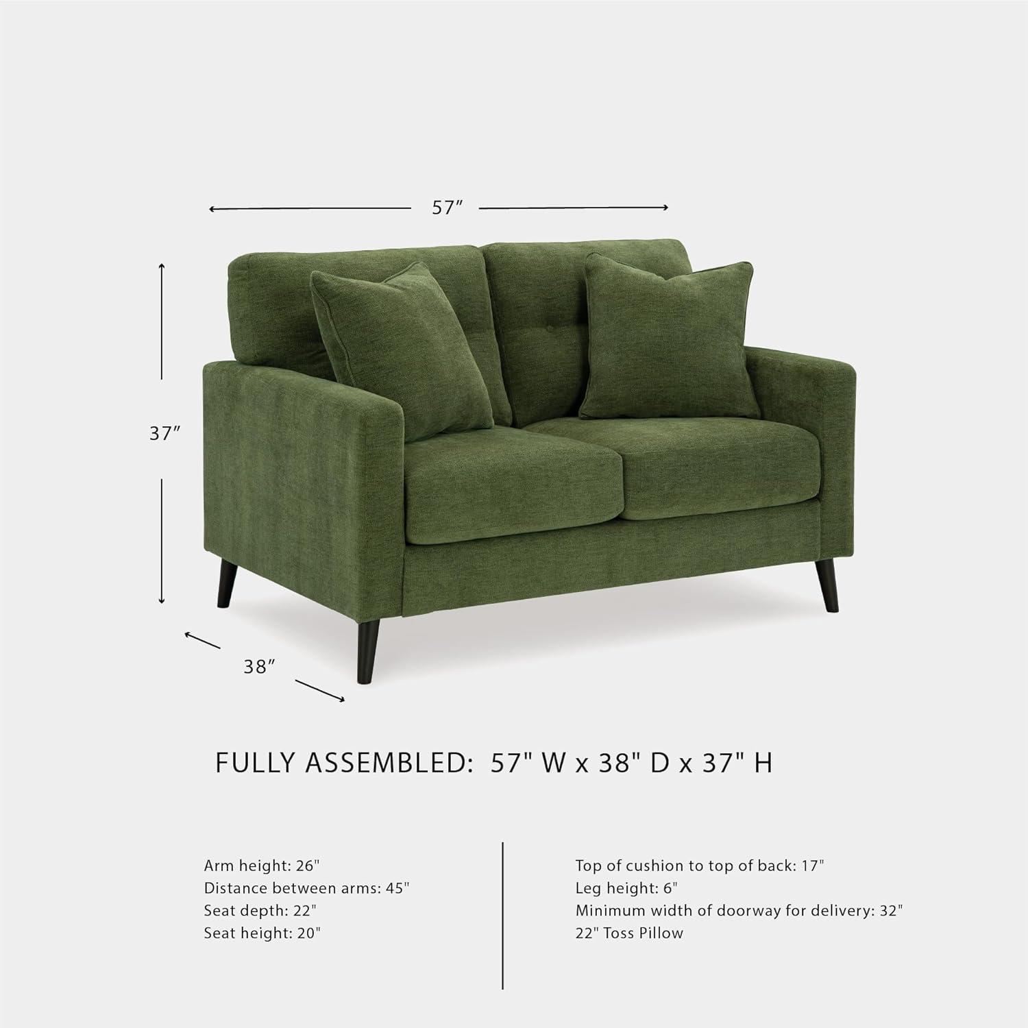 Signature Design by Ashley Bixler Green Loveseat
