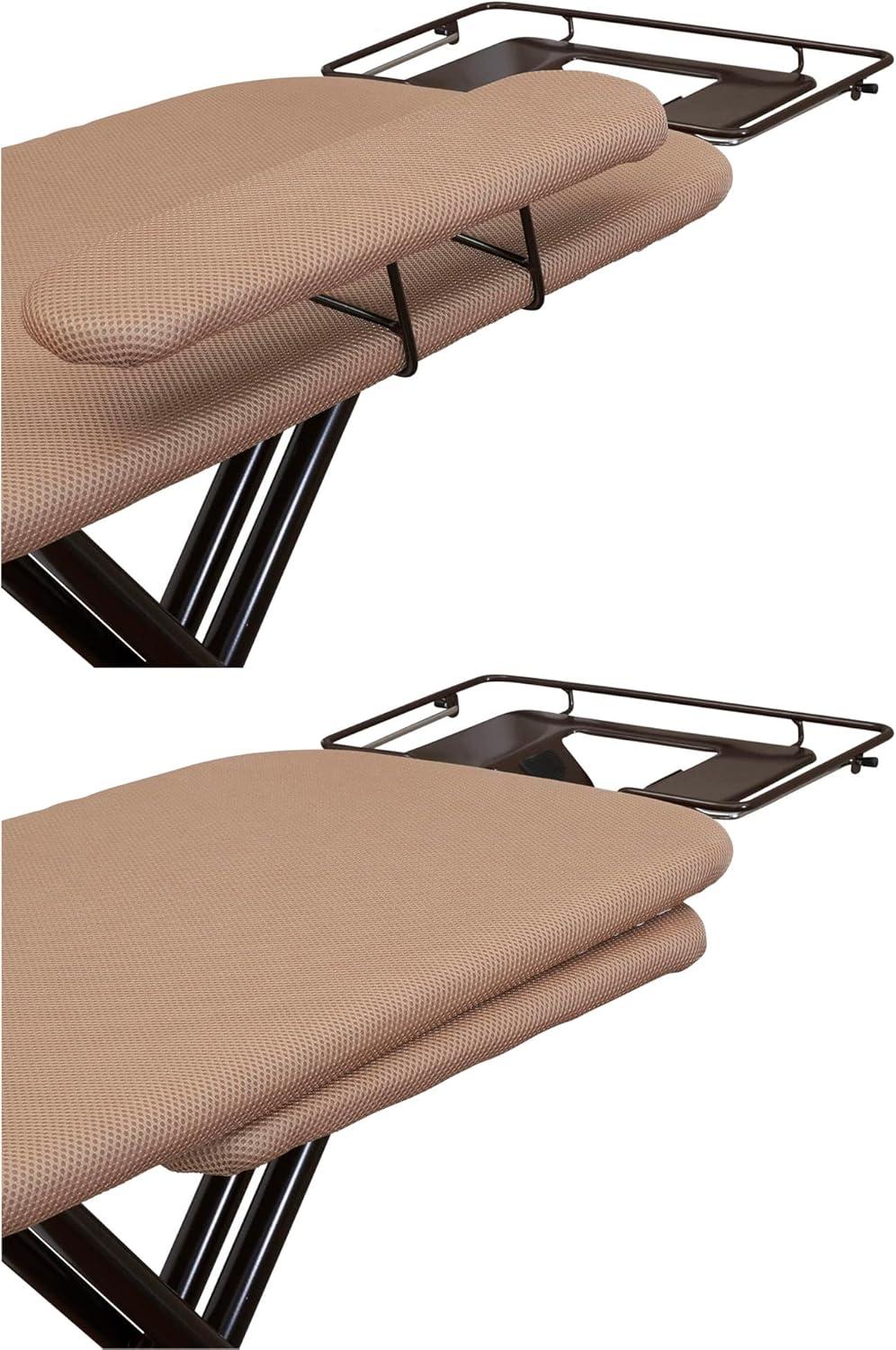 Household Essentials Mega Wide Top Ironing Board 4 Legs Antique Bronze Frame