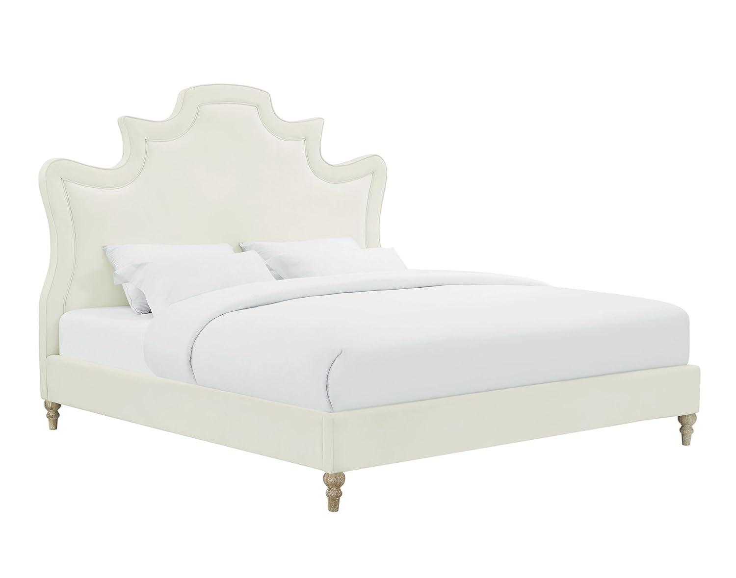 Serenity Upholstered Platform Bed