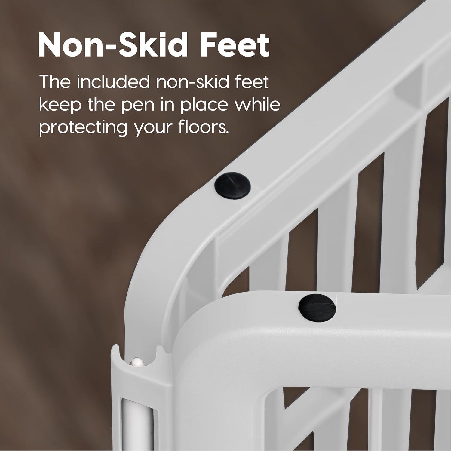 Zoey Tails 34.25'' H 8 Panel Exercise Pen With Door