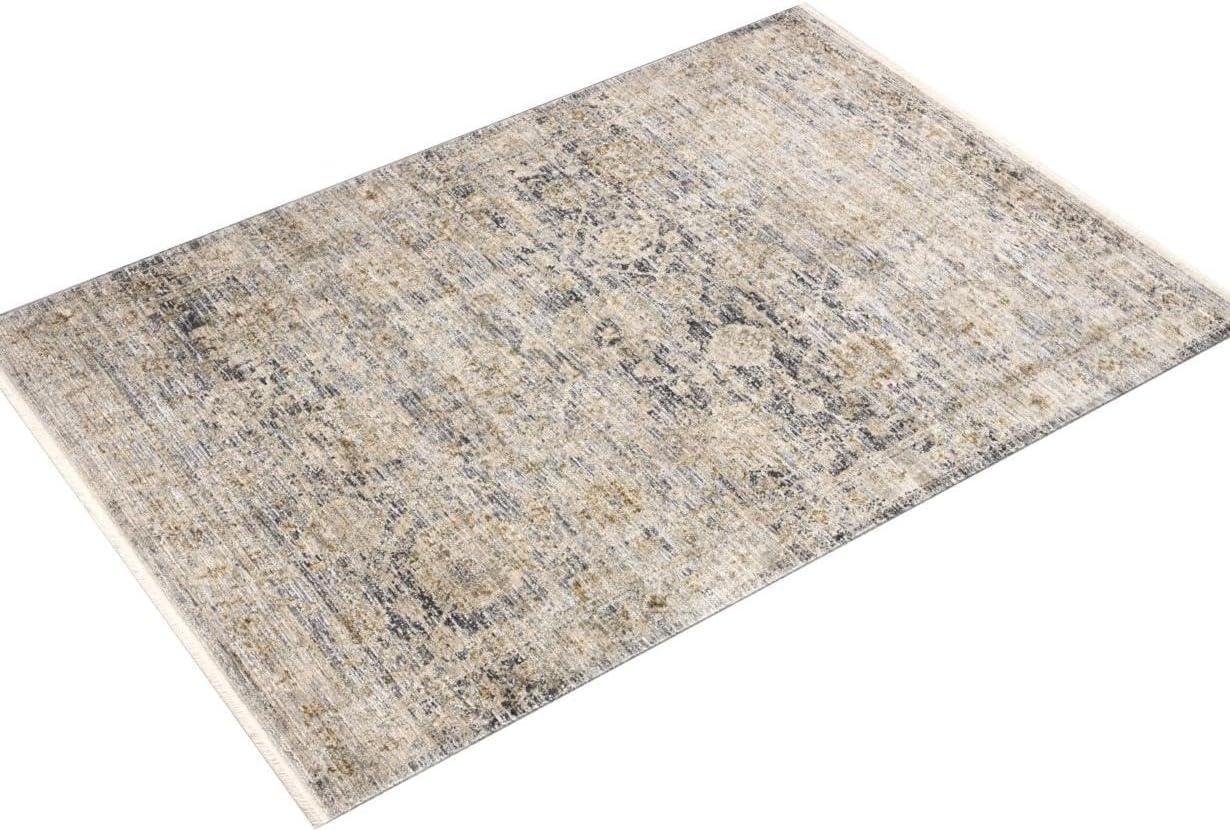 Jean Stoffer x Loloi Katherine Charcoal / Gold Area Rug