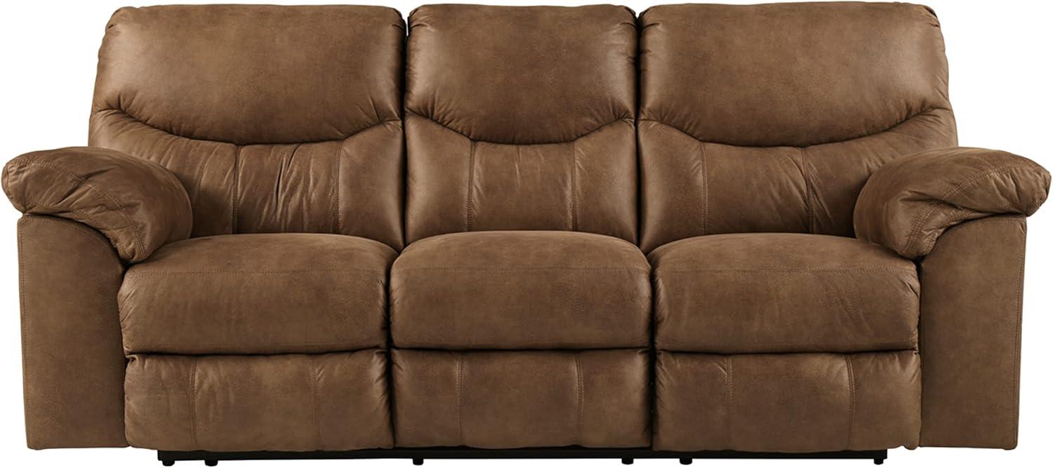 Signature Design by Ashley Boxberg Reclining Sofa in Bark