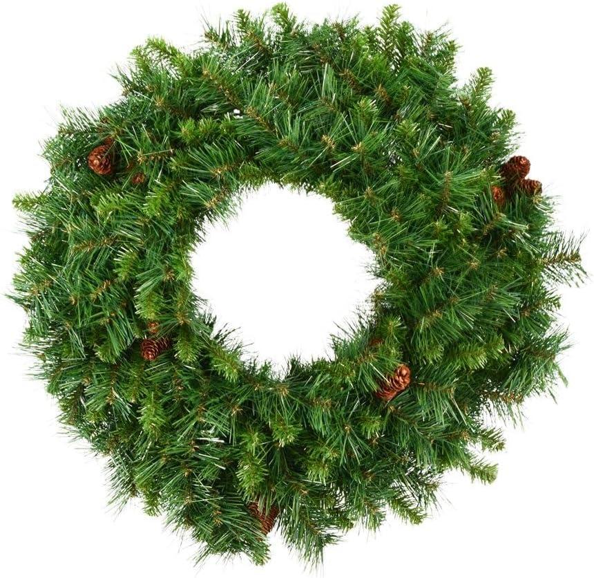 Vickerman Cheyenne Pine 60" Artificial Unlit Holiday Christmas Wreath