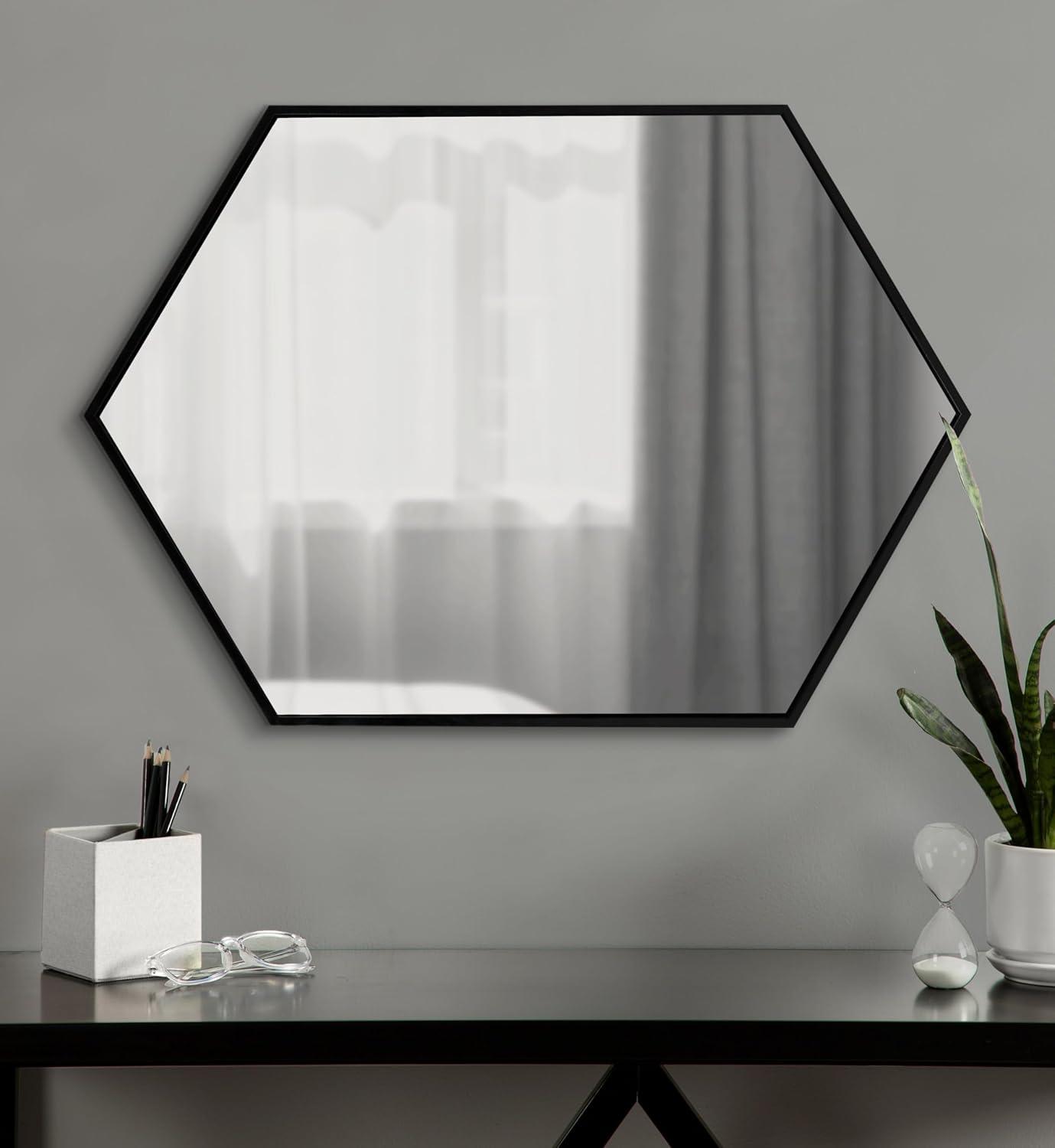 Breckler Metal Flat Wall Mirror