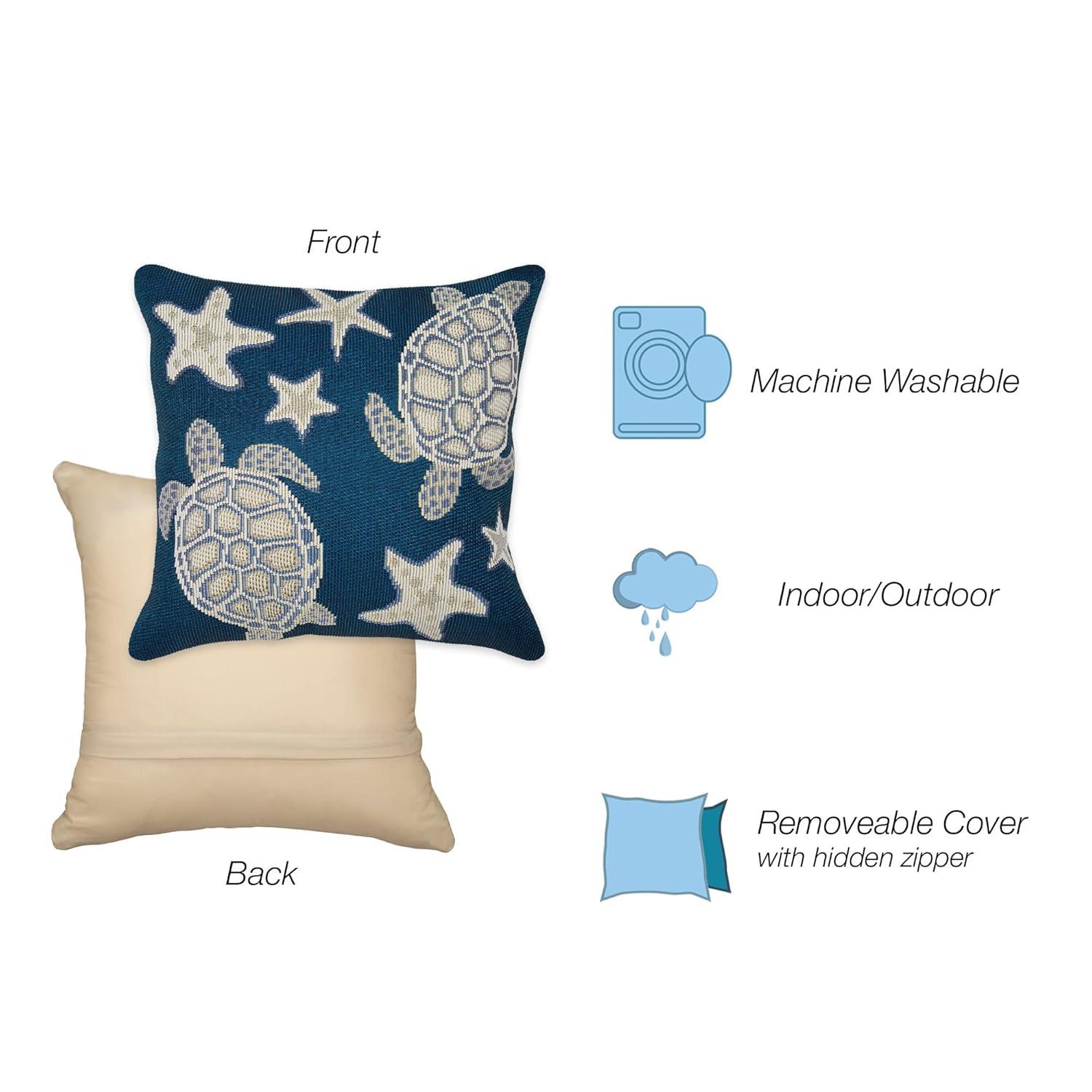 Liora Manne Indoor/Outdoor Throw Pillow