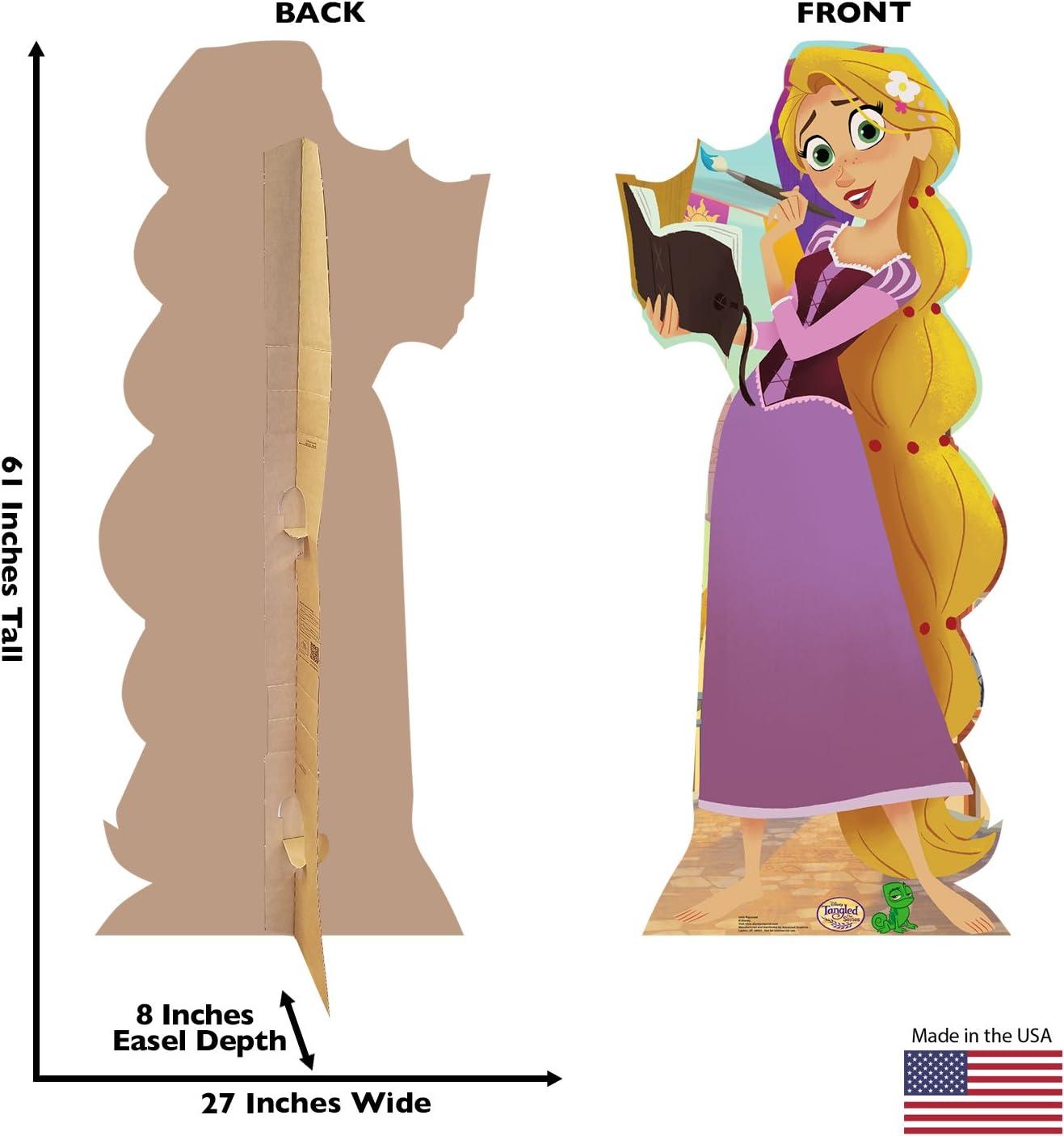 Advanced Graphics 2432 61 x 27 in. Rapunzel - Disneys Tangled the Series Cardboard Standup