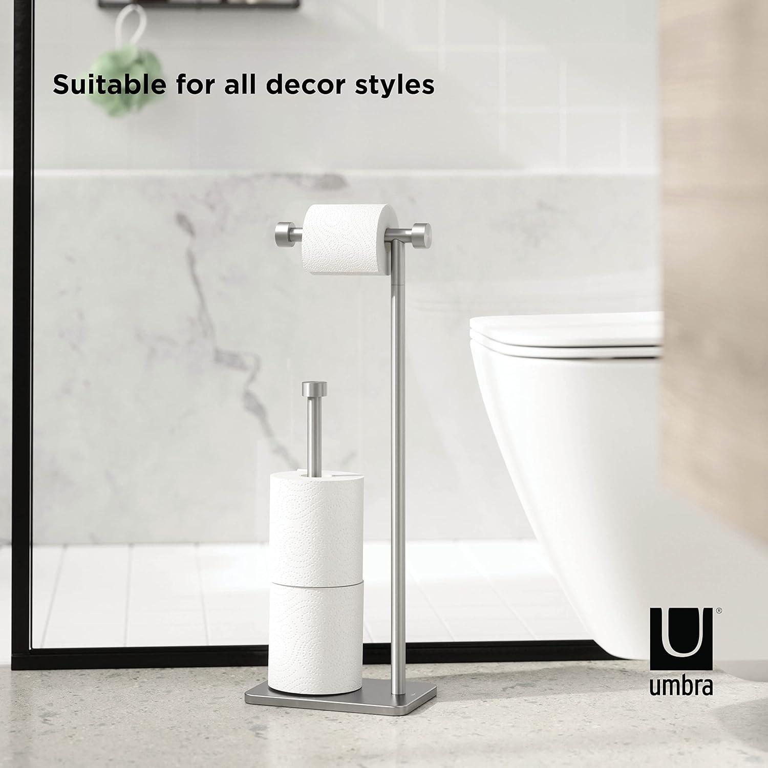 Umbra Cappa Toilet Paper Holder & Reserve