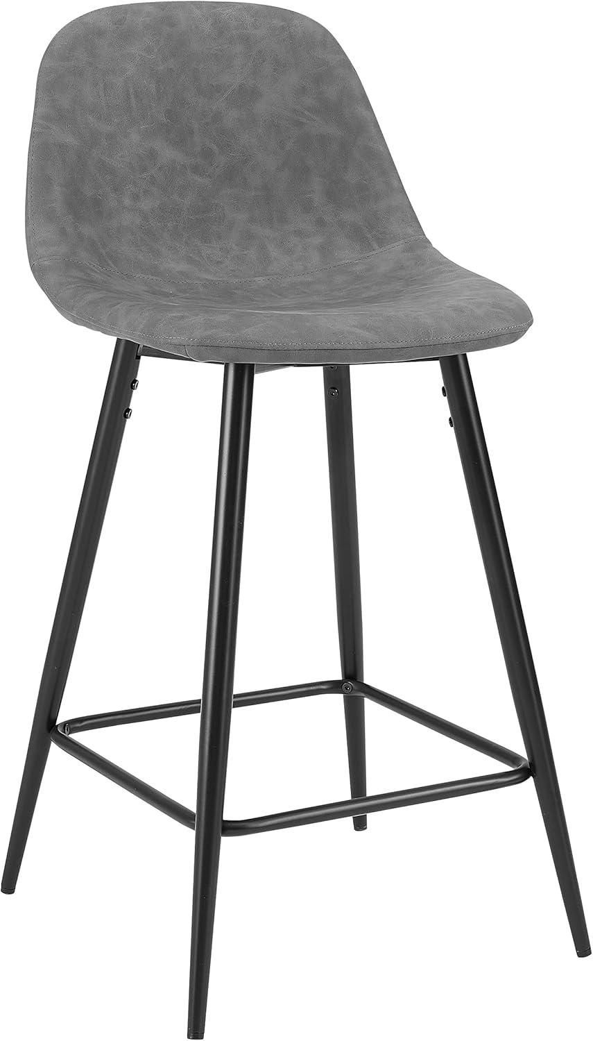 Set of 2 Weston Counter Height Barstools - Crosley