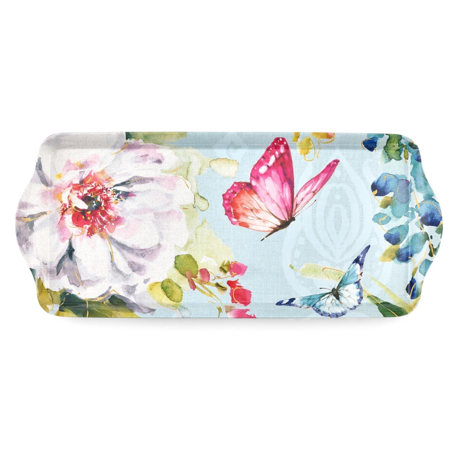 Pimpernel Pimpernel Colorful Breeze Melamine Sandwich Tray 15.1 X6.5"