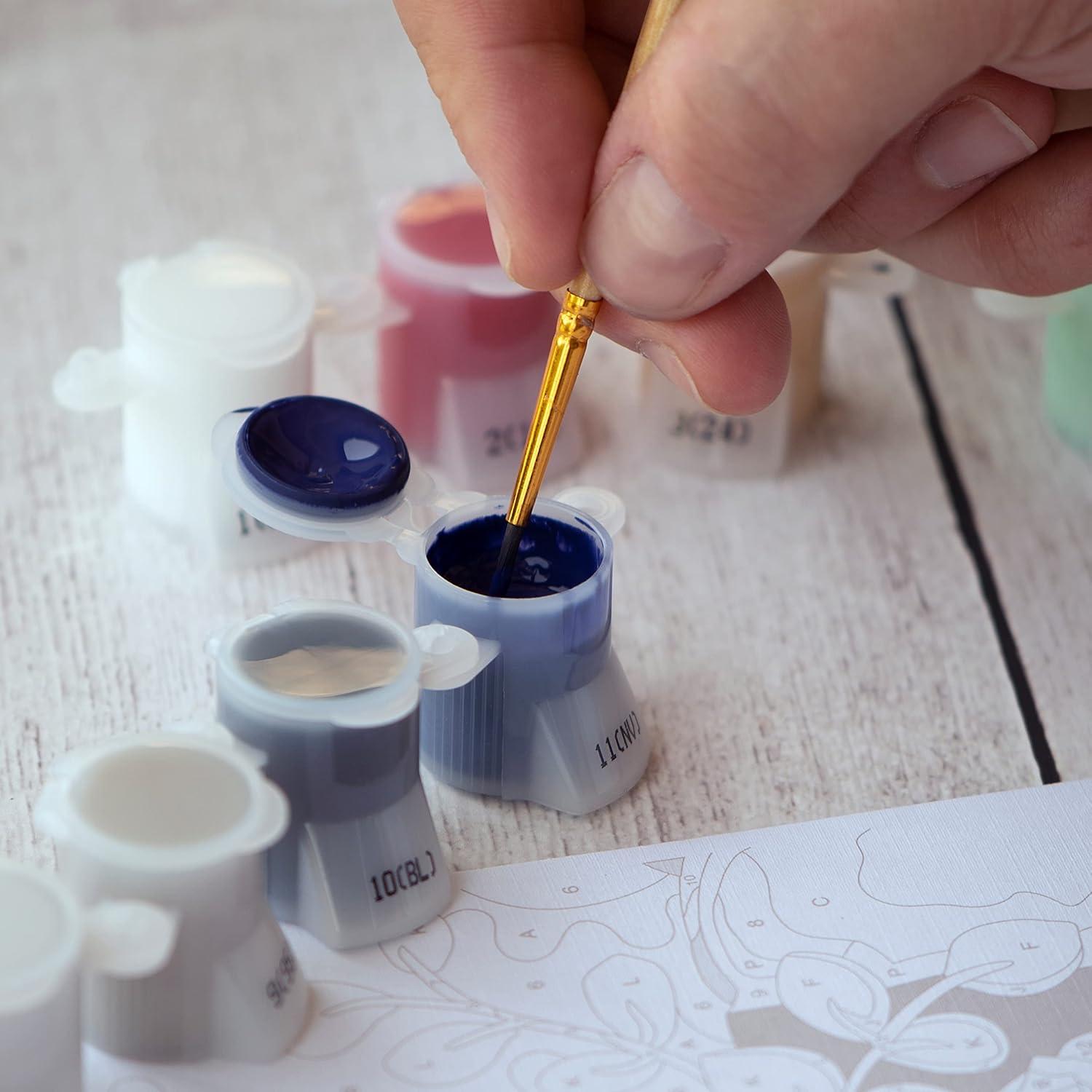 Paint Works Paint By Number Kit 9"X9"-Unicorn