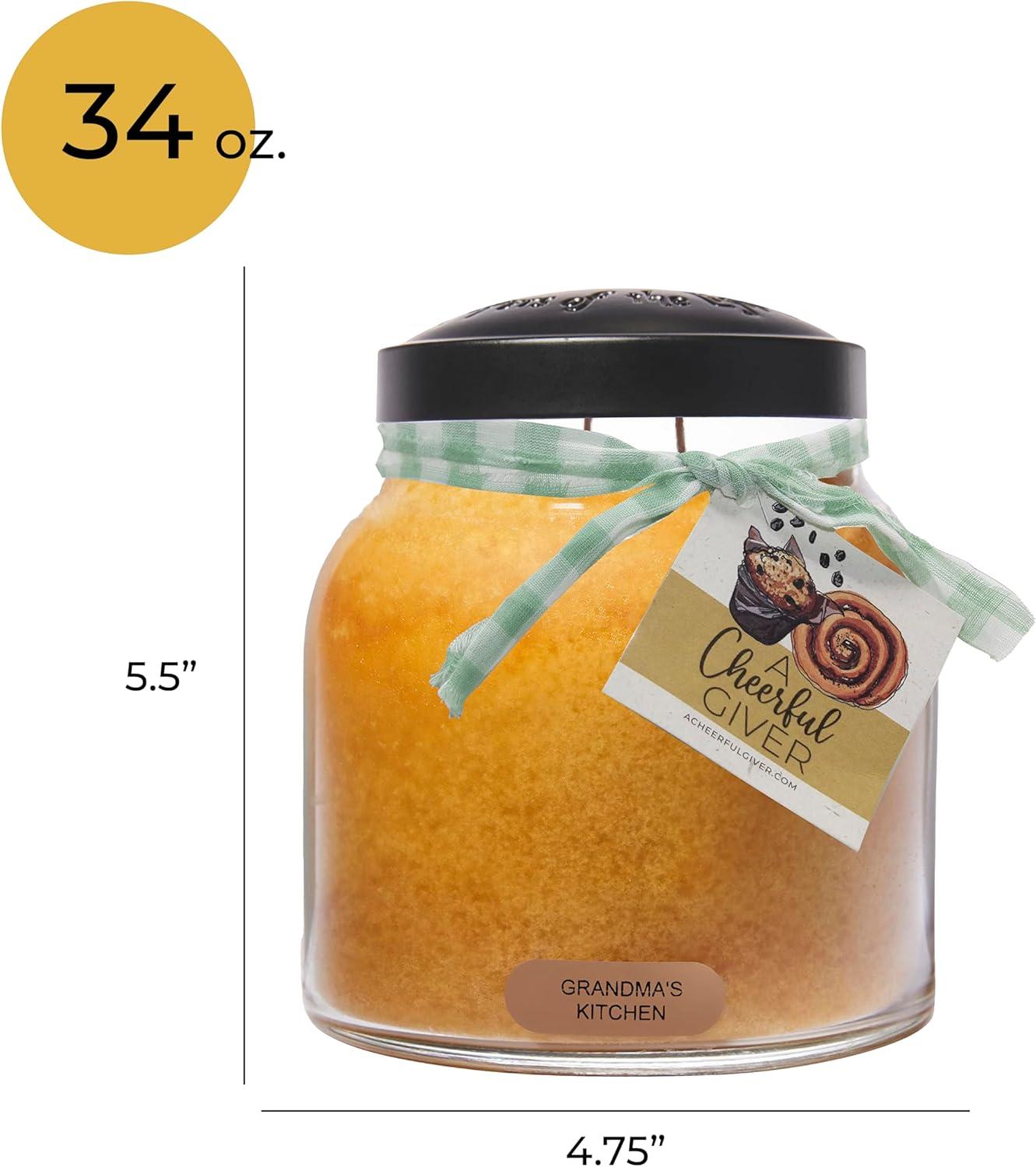 34oz Papa Jar Candle-Grandma's Kitchen