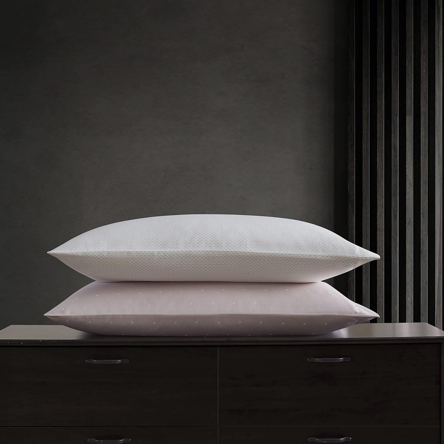 Vera Wang Printed T800 CVC Cotton Sateen Sheet Set